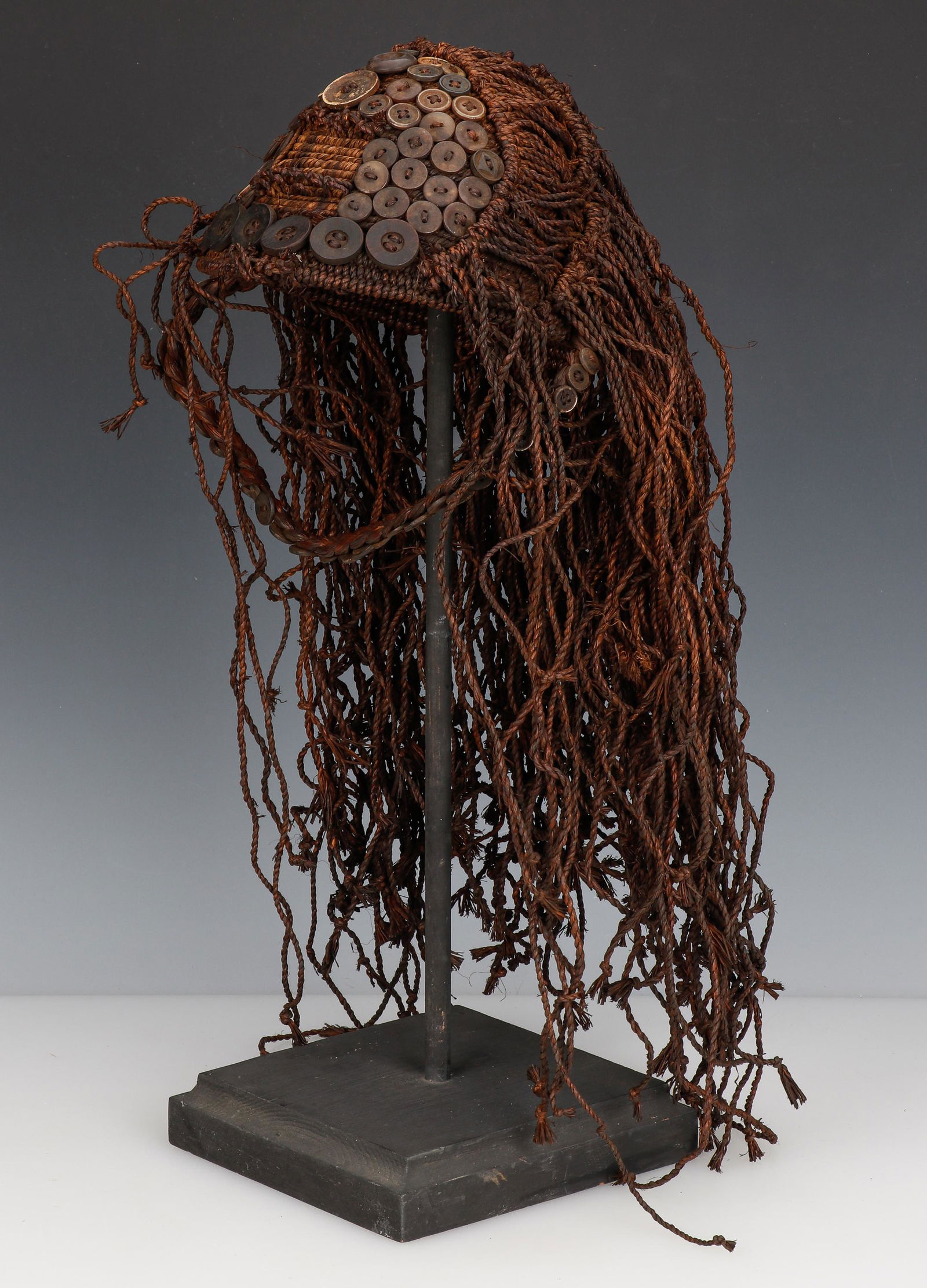 African Lega Button Hat, DRC (1 of 6)