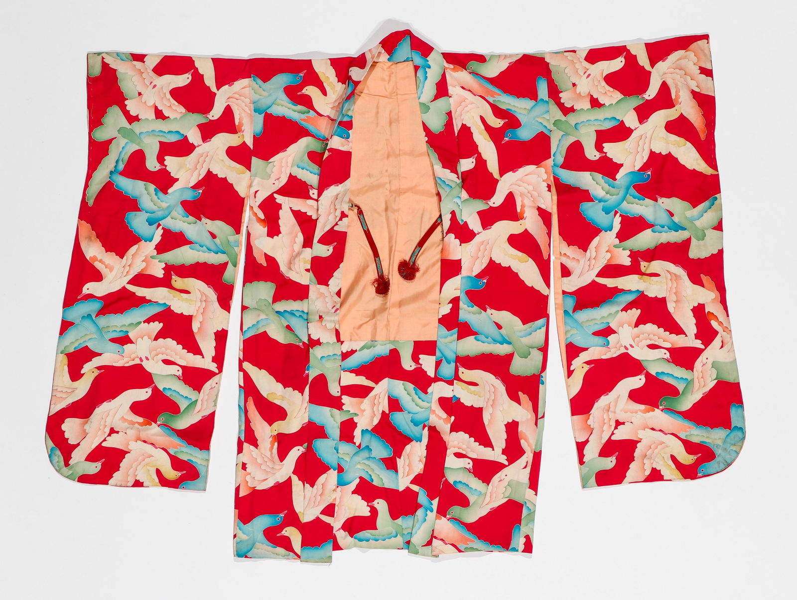 Japanese Silk Haori (Over Kimono), 1st Half  20th C. (1 of 3)