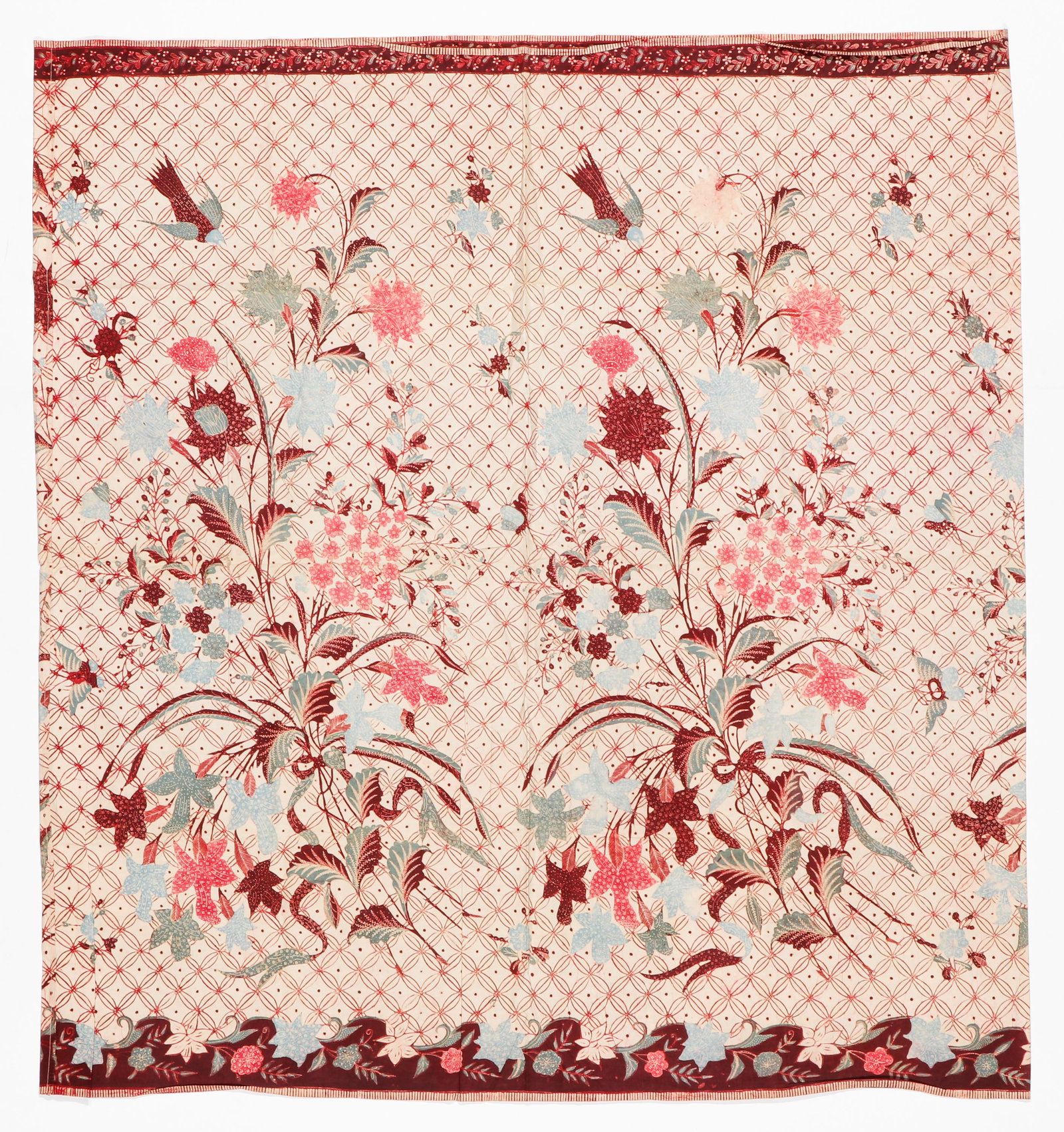 Tulis Batik Sarong, Indonesia, Early 20th C. (1 of 3)