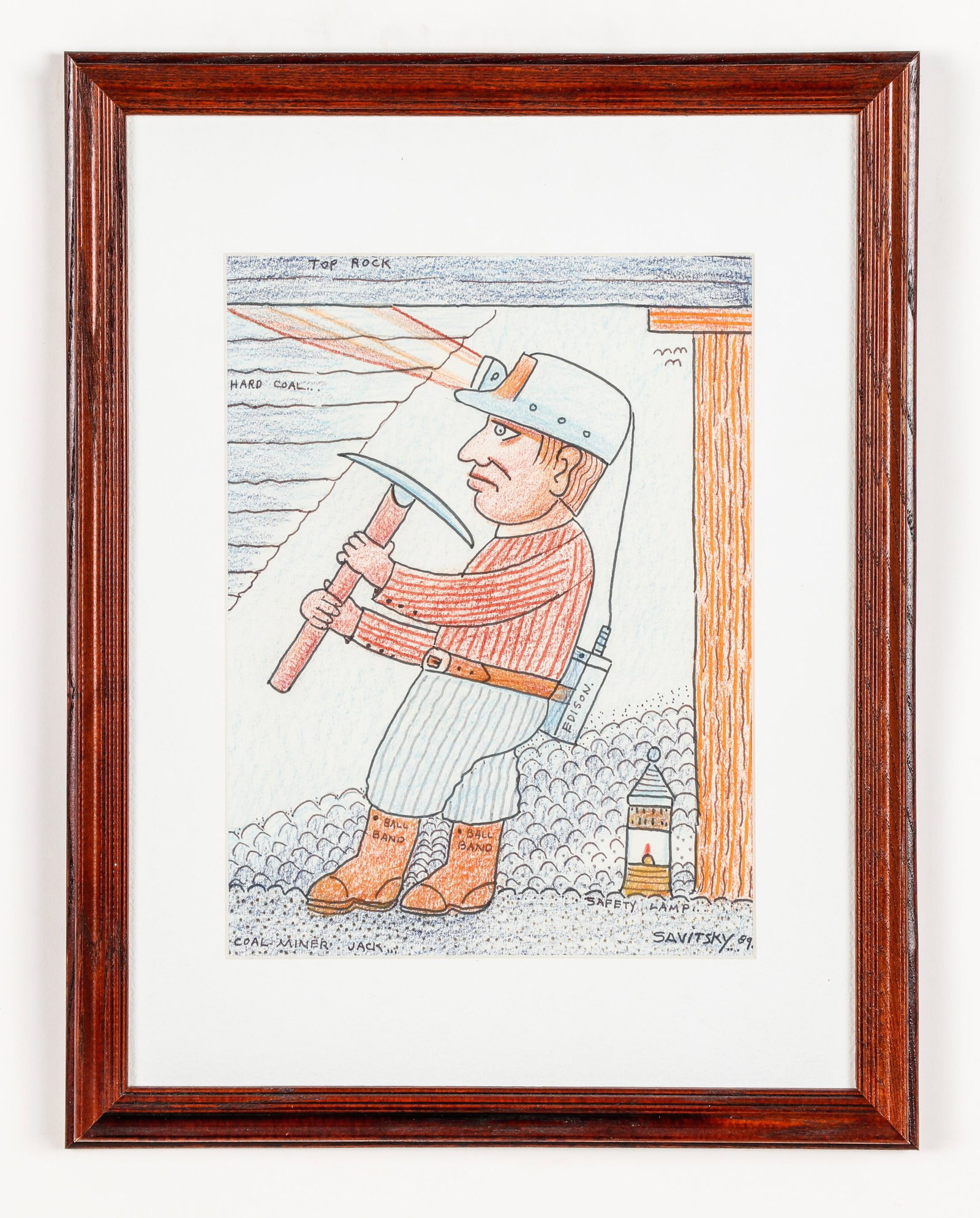 Jack Savitsky (American, 1910-1991) Drawing (1 of 3)