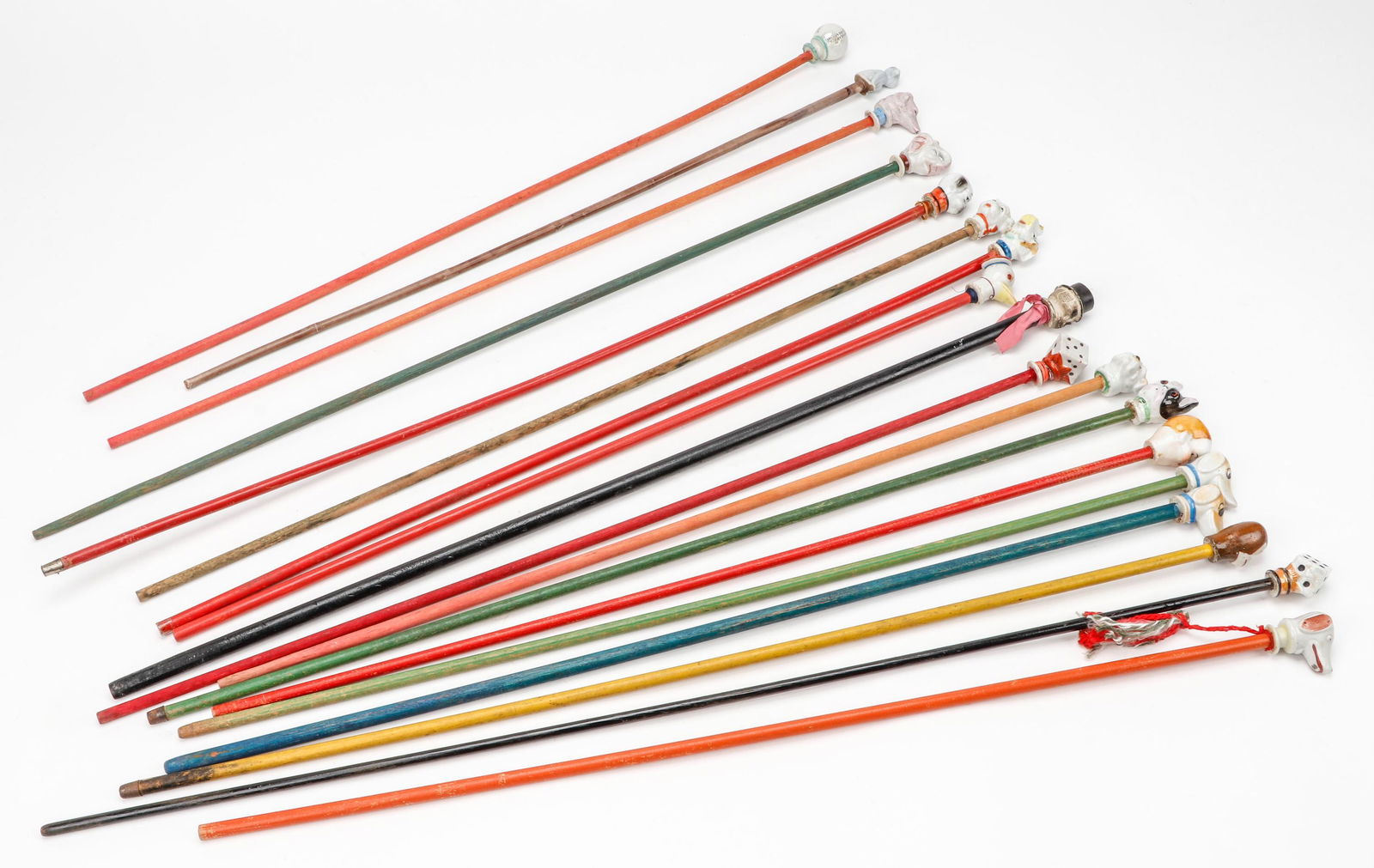 Collection of Vintage Carnival Canes Nov 21, 2022 Material Culture