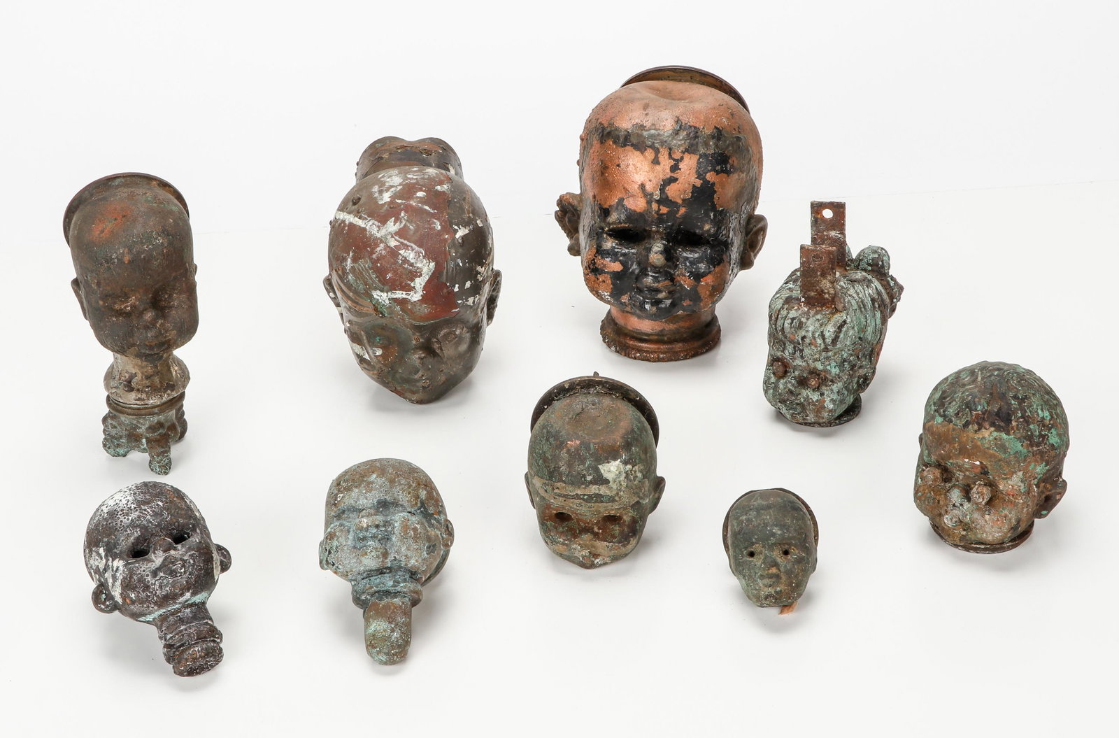 Collection of 10 Industrial Doll Molds (1 of 5)