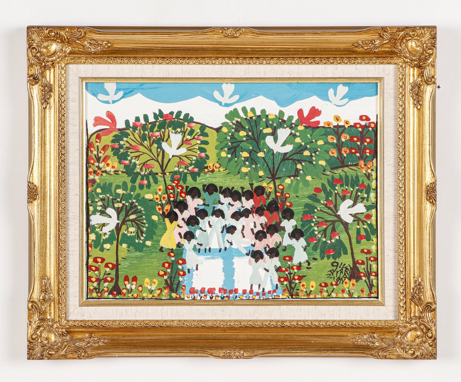 Allan Zion (1930-2003) "The Baptism" (1 of 3)