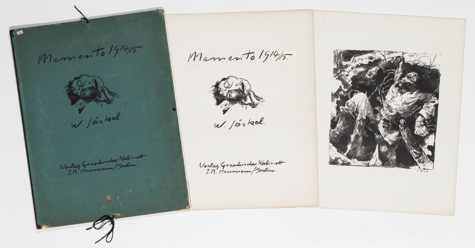 Willy Jaeckel (German, 1888-1944) Portfolio (1 of 8)