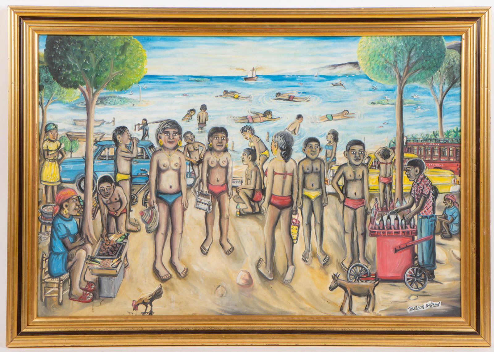 Wilson Bigaud (Haitian, 1931-2010) (1 of 3)