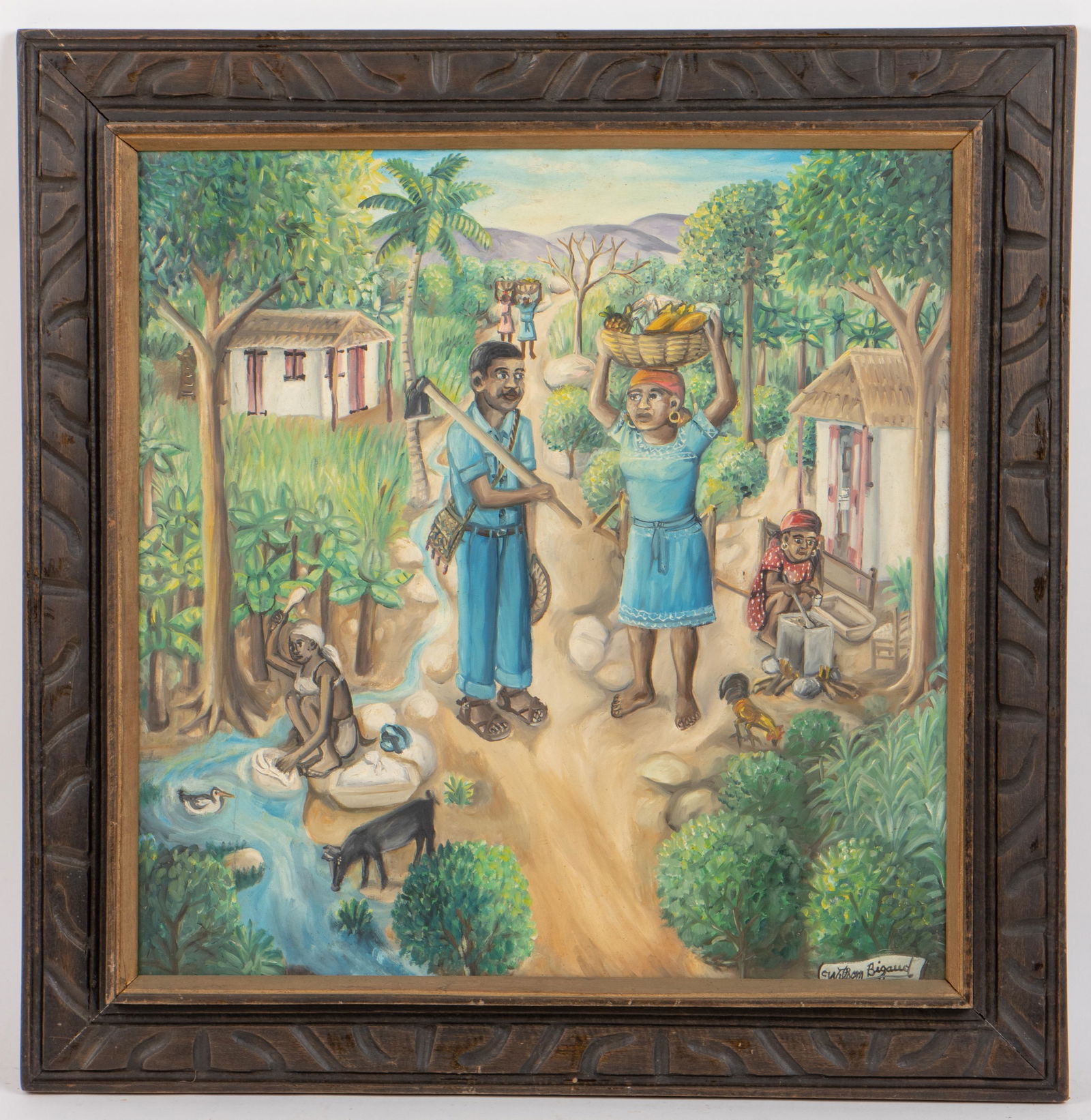 Wilson Bigaud (Haitian, 1931-2010) (1 of 3)