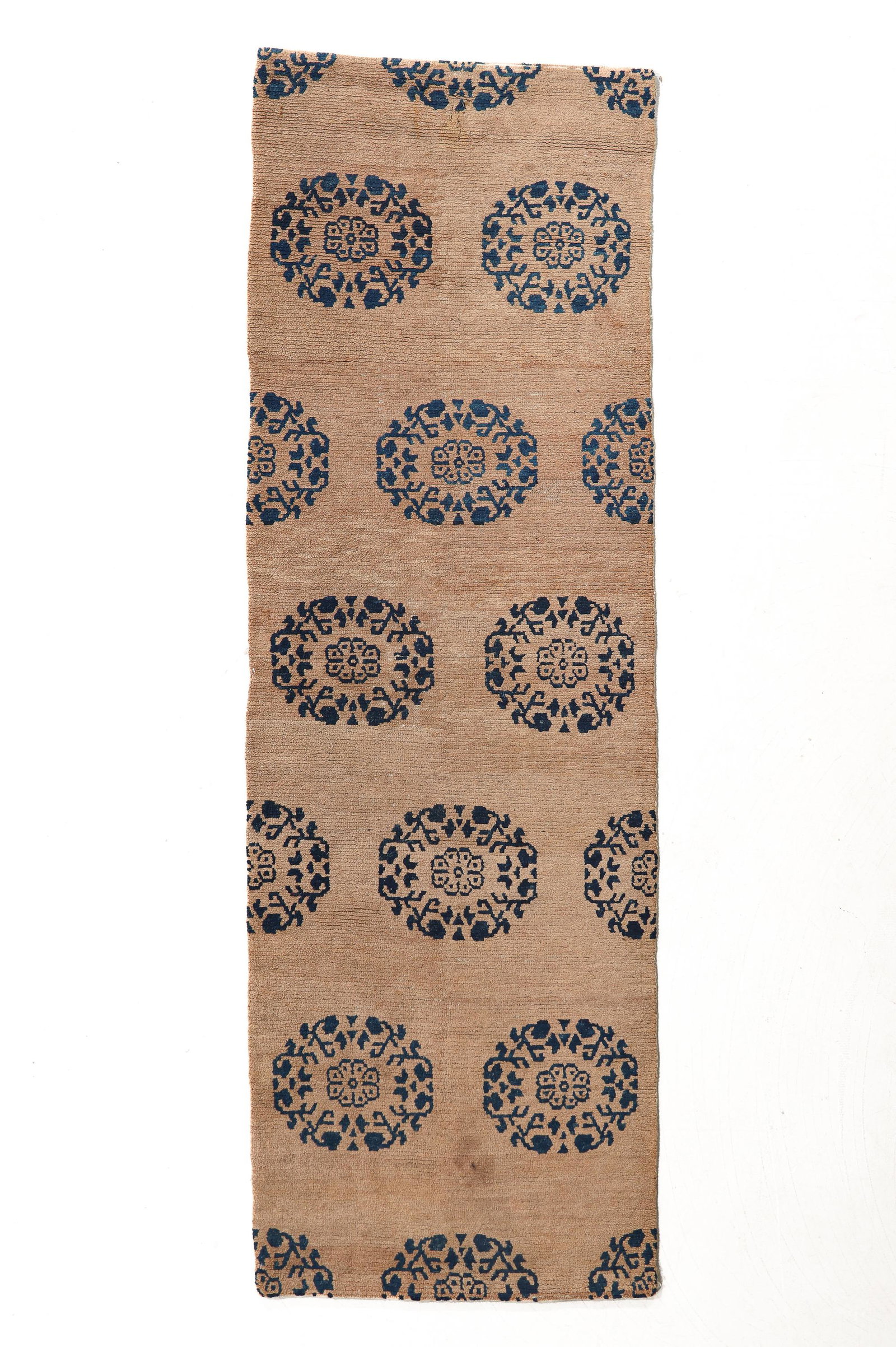 Tibetan Rug, Late 19th C., 2'8'' x 8'2'' (1 of 4)