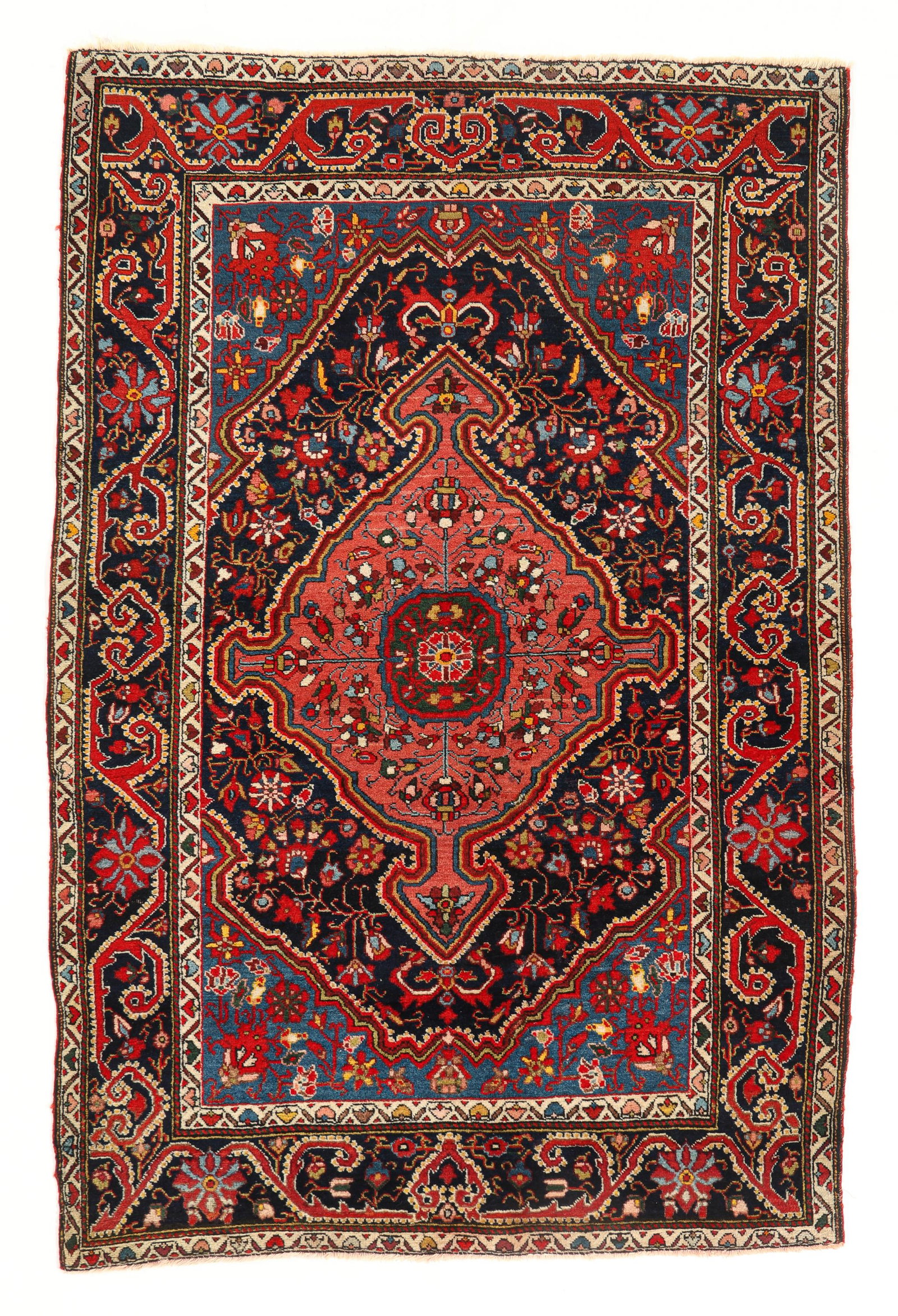 Sarouk Rug, Persia, Ca. 1940, 3'4'' x 5'1'' (1 of 5)