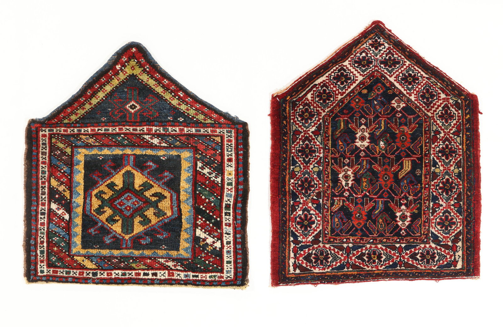 2 Antique Afshar & West Persian Bagfaces (1 of 5)