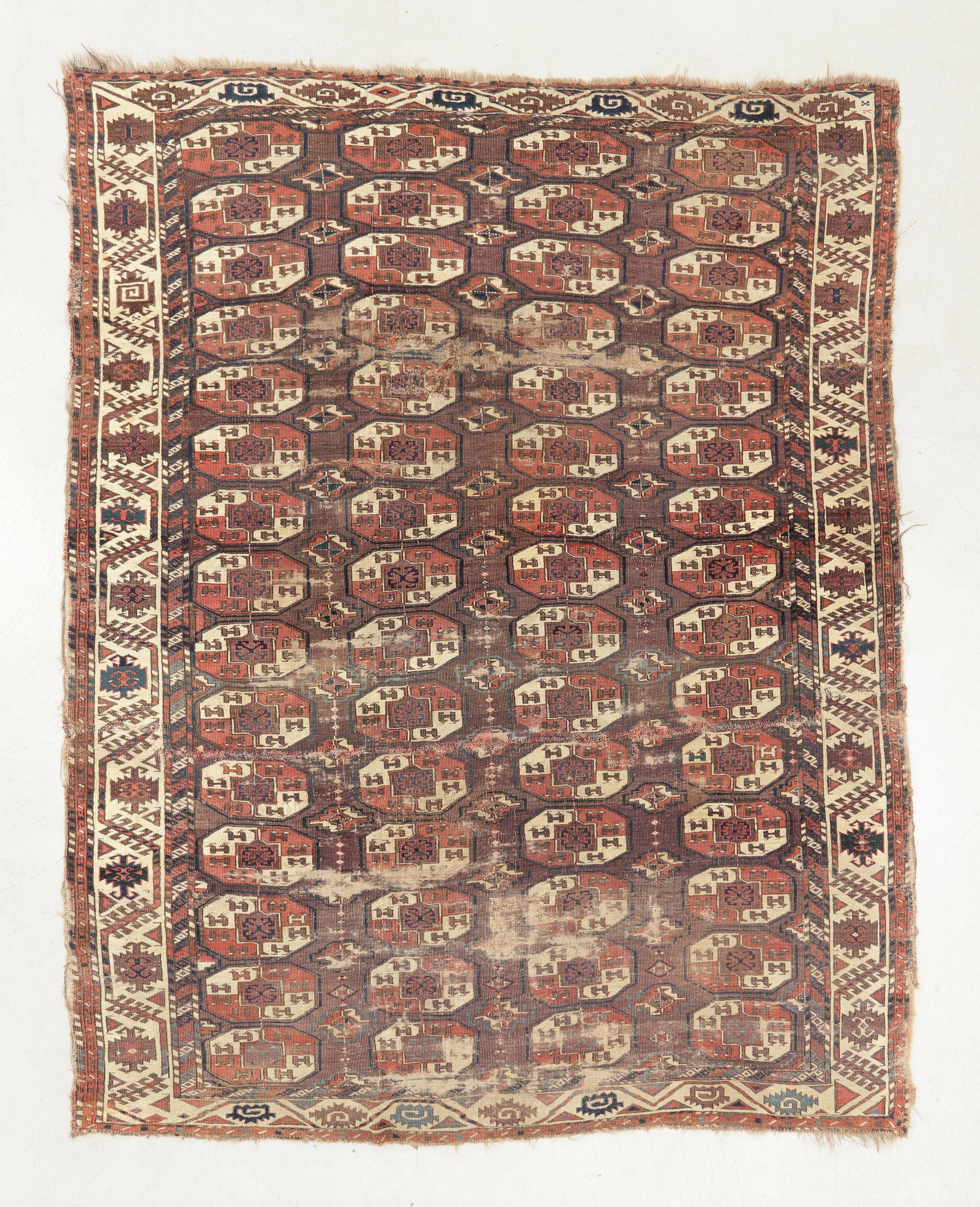 Chodor Main Rug, Turkmenistan, Early/Mid 19th C., 6'1'' x 7'8'' (1 of 5)