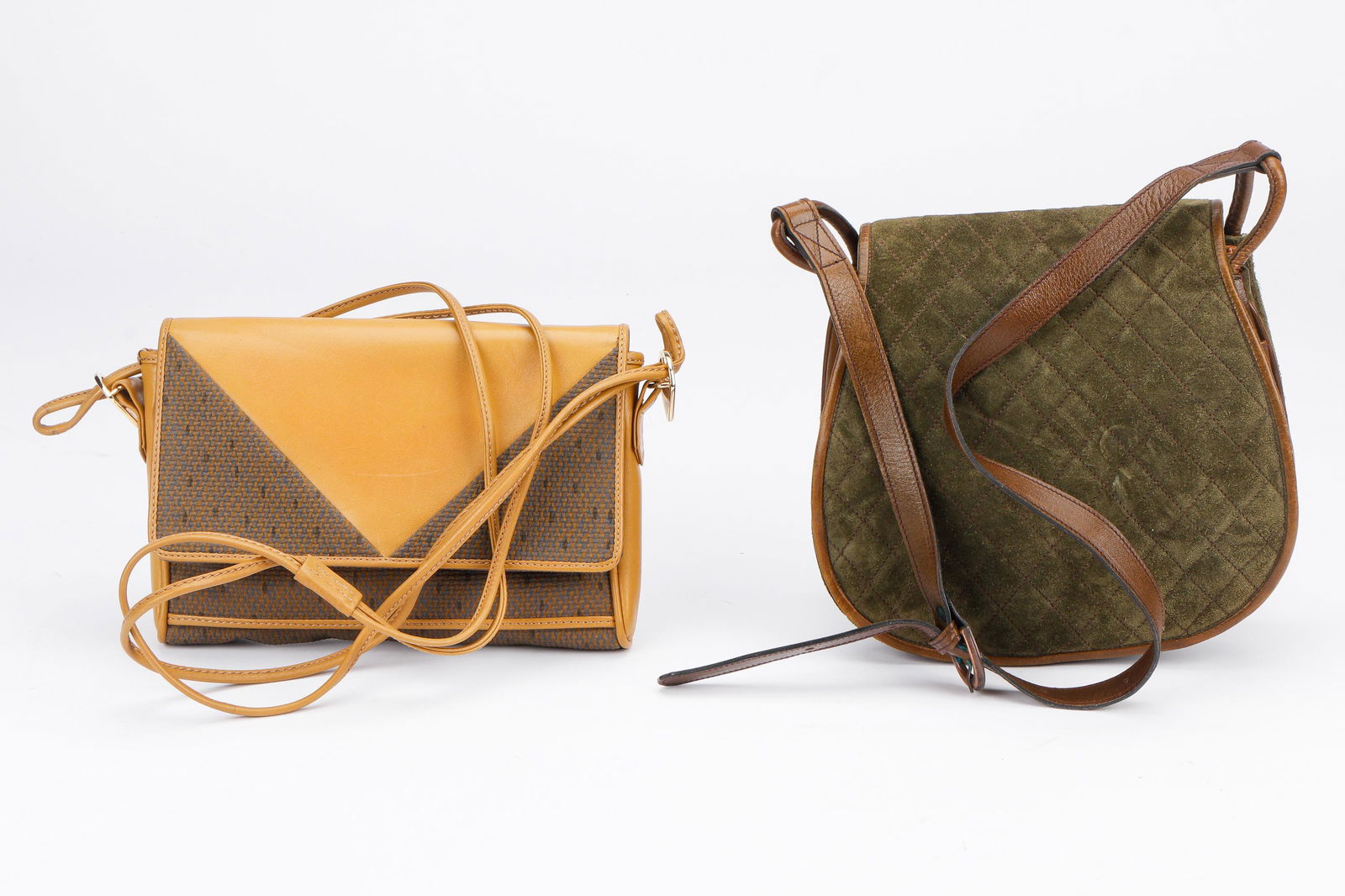 2 Vintage Yves Saint Laurent Leather Handbags (1 of 6)