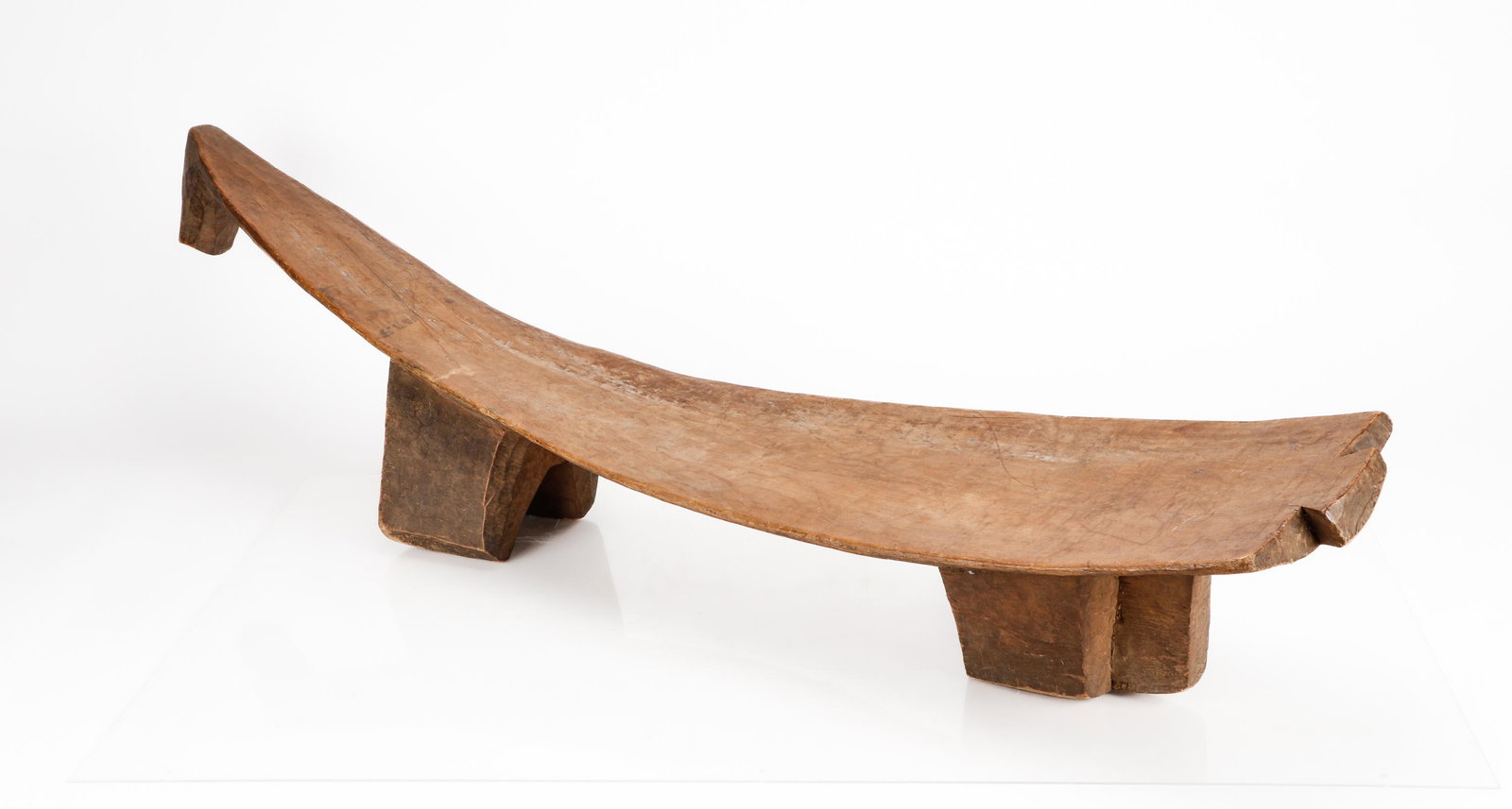 Large African Gurunsi Three-Legged Stool, Burkina Faso (1 of 4)