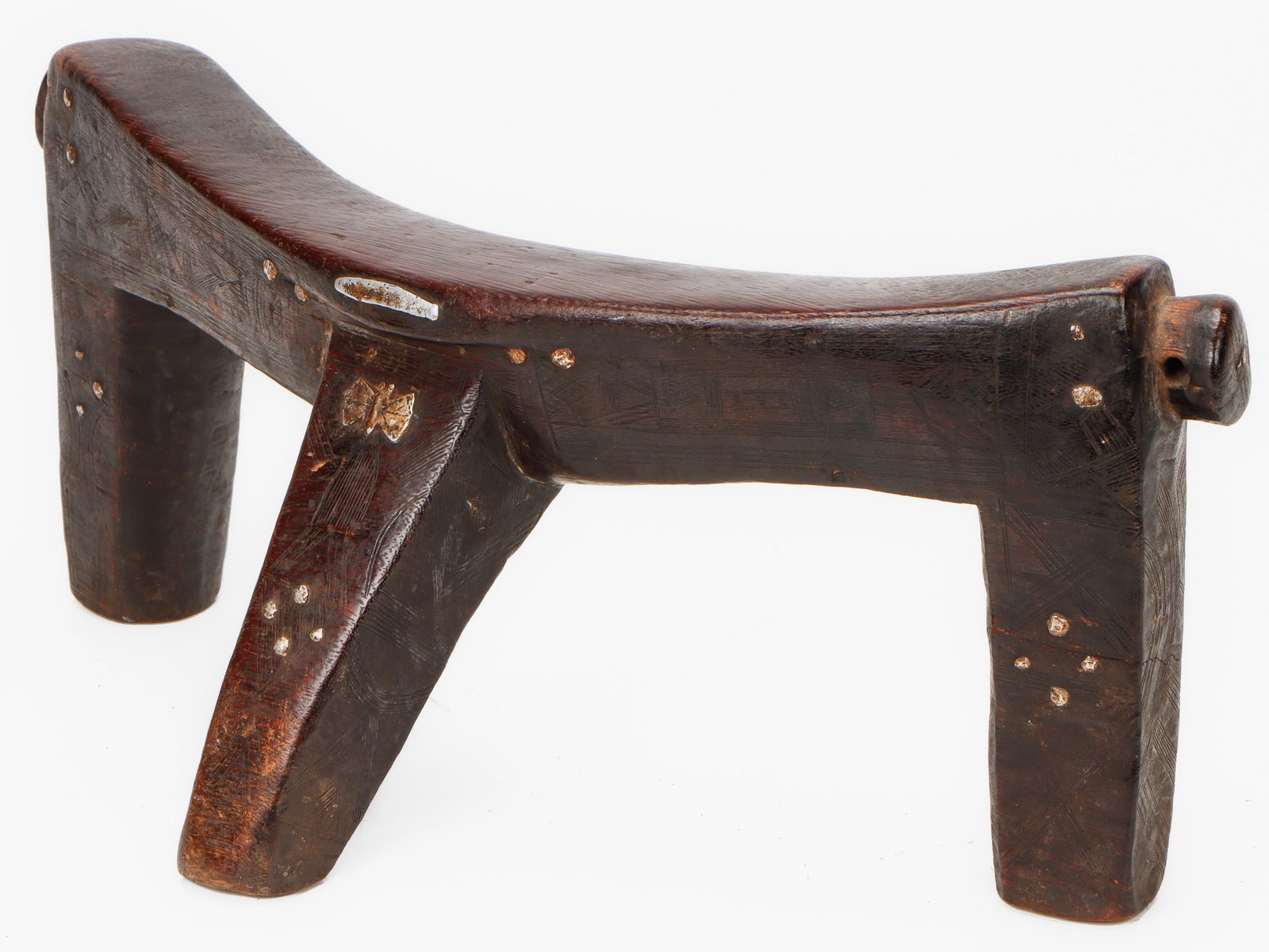 African Dinka Headrest, South Sudan (1 of 4)
