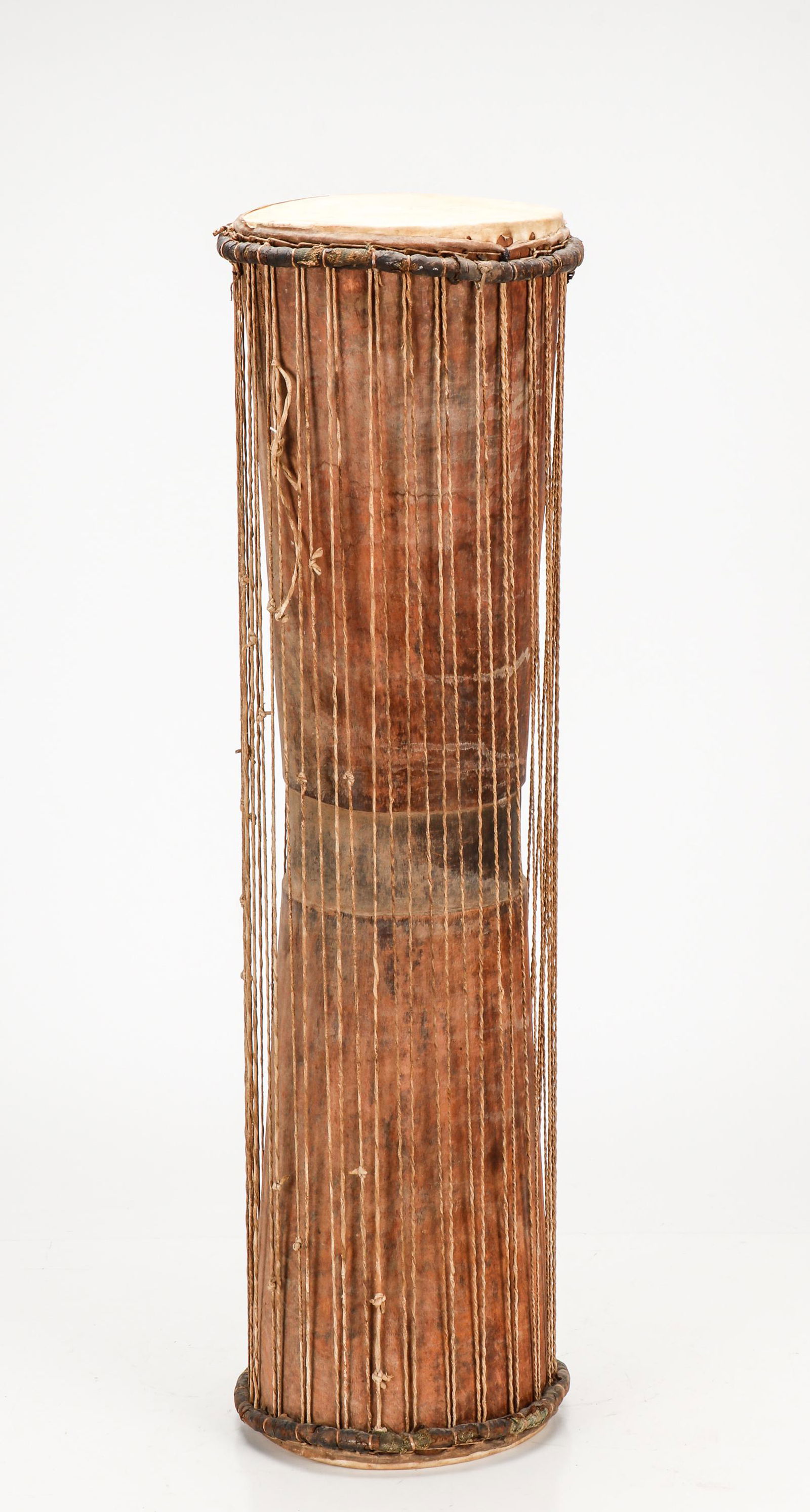 Rare Old African Talking Drum, Burkina Faso (0072) on Jan 31, 2023