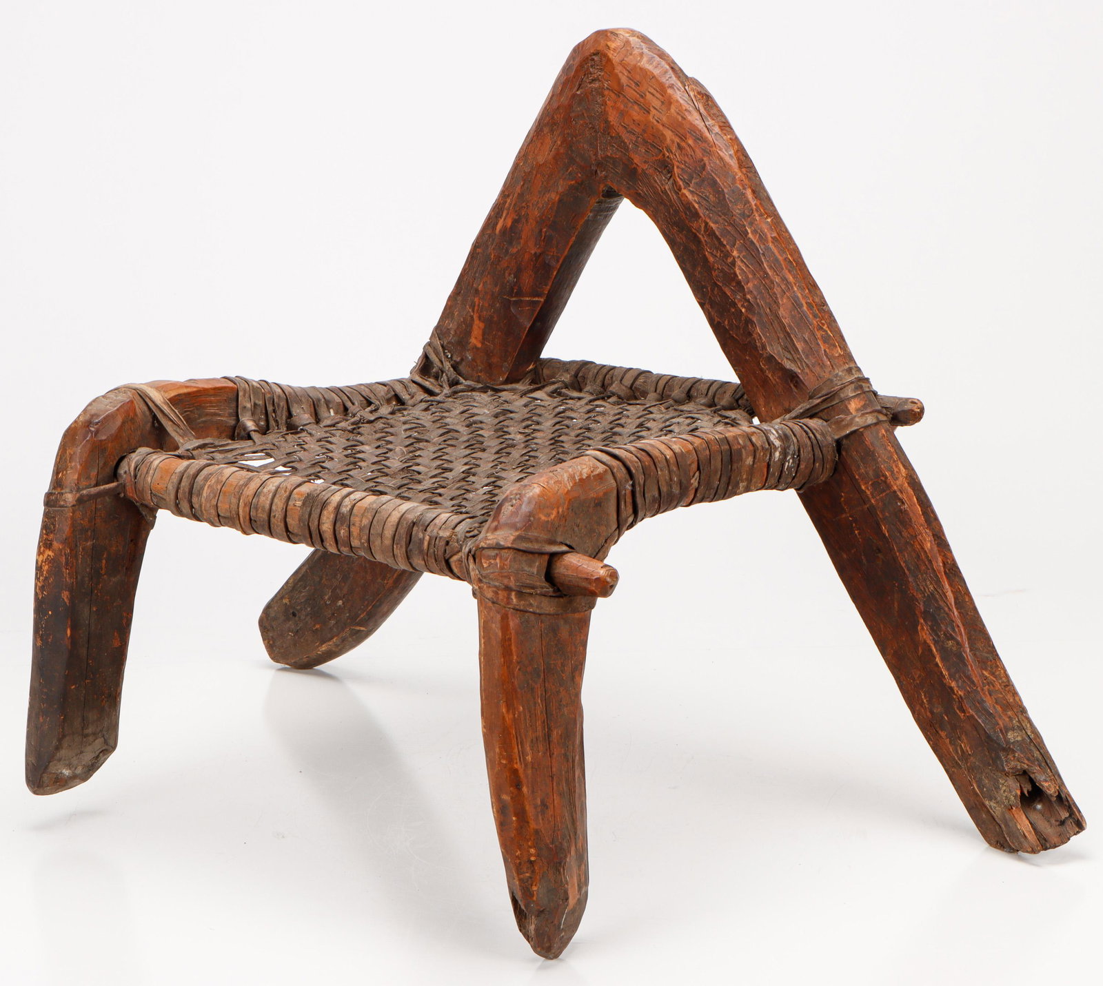 Rare African Sidamo Chair, Ethiopia (1 of 5)
