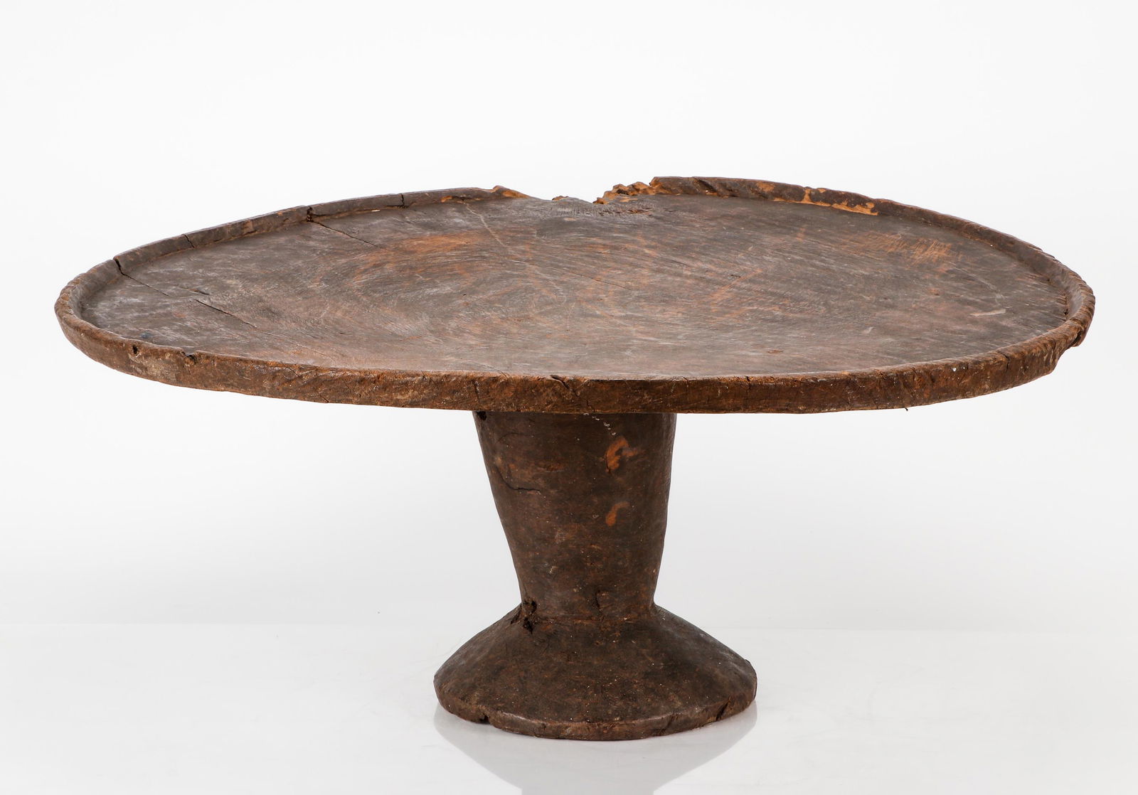 Rare and Massive African Pedestal Table, Ethiopia (1 of 6)