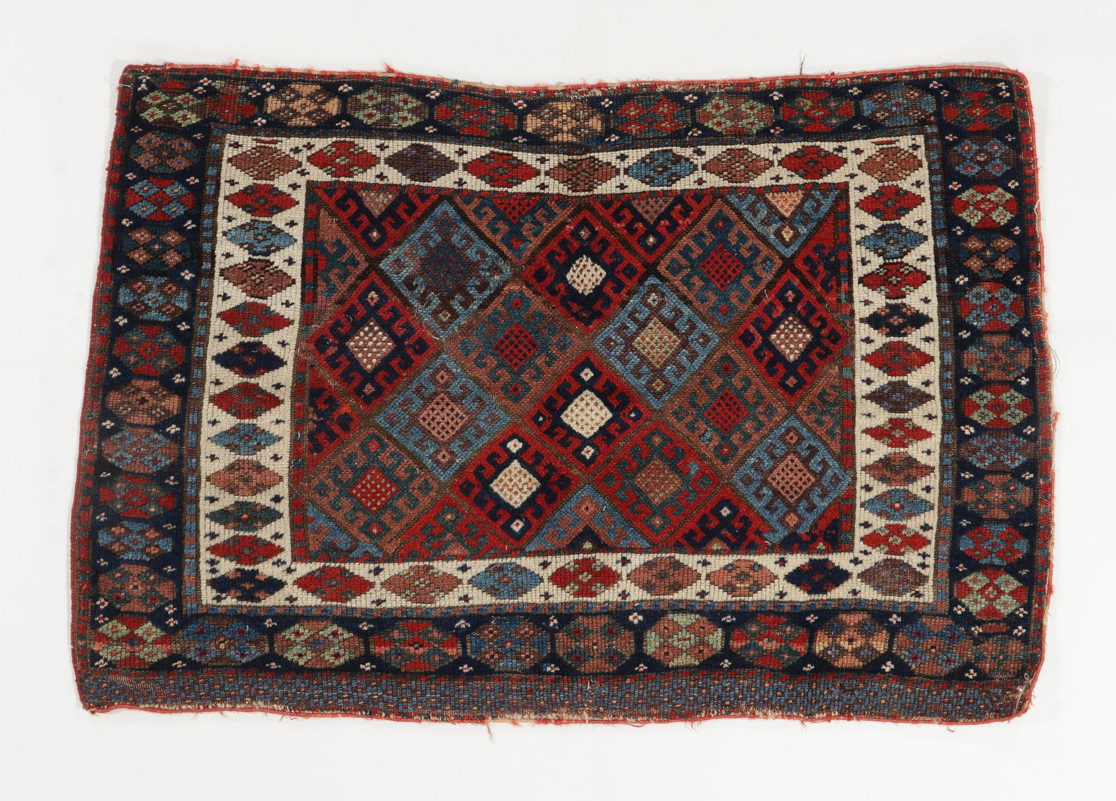 Jaff Kurd Bag, Persia, 19th C., 3'8'' x 2'6'' (1 of 4)