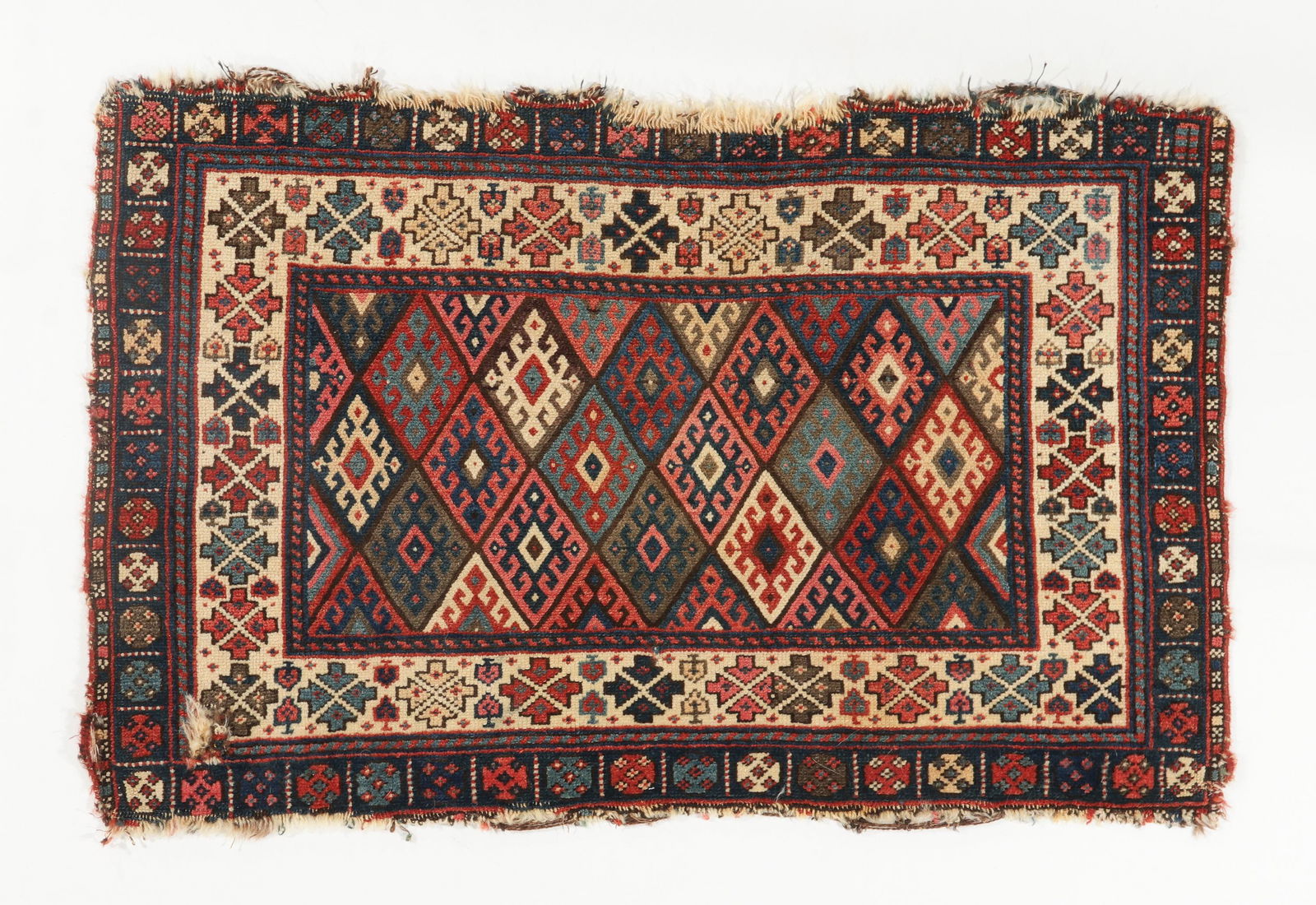 Jaff Kurd Bagface, Persia, Mid 19th C., 3'3'' x 2'1'' (1 of 4)