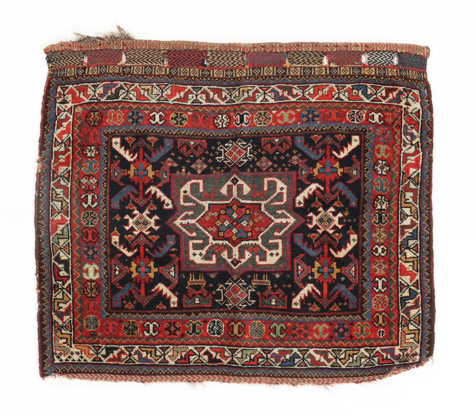 Gashgai Bagface, Persia, Ca. 1875, 2'6'' x 2'1'' (1 of 4)
