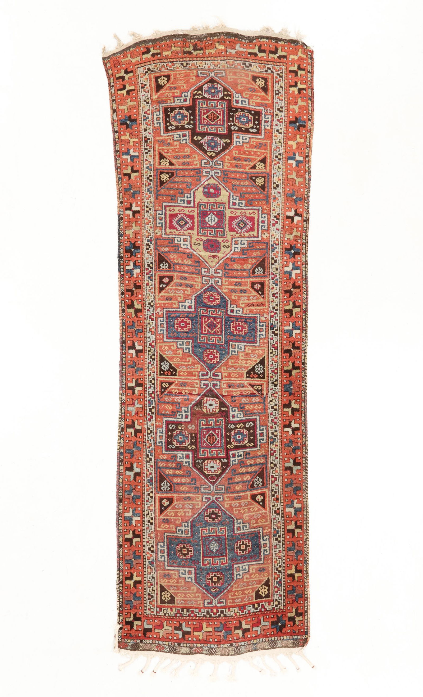 Malatya Kurd Long Rug, Eastern Anatolia, Ca. 1875, 3'3'' x 9'7' (1 of 5)