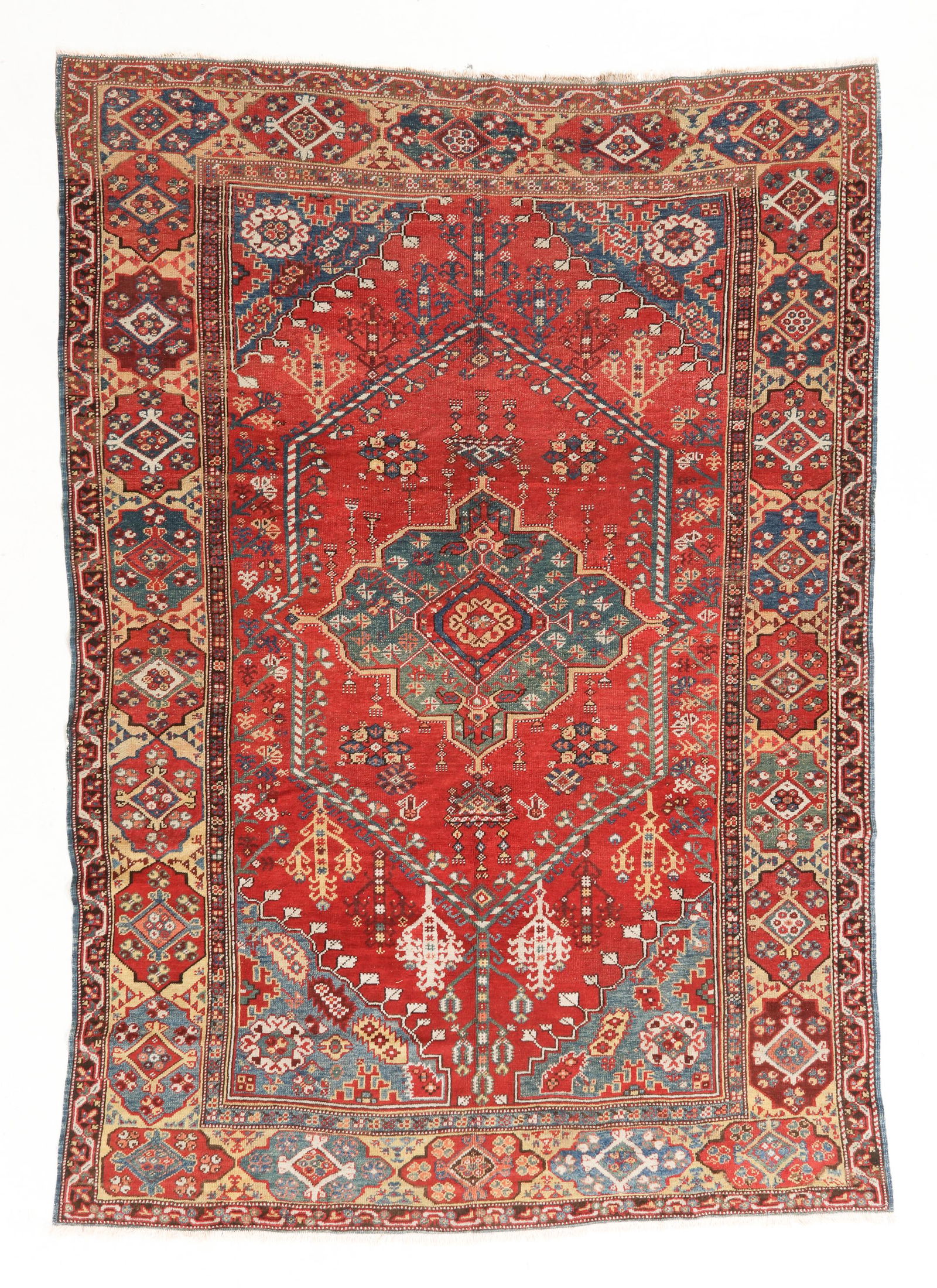 Fine Dazkiri Rug, Turkey, Ca. 1800, 6'6'' x 9'2'' (1 of 4)