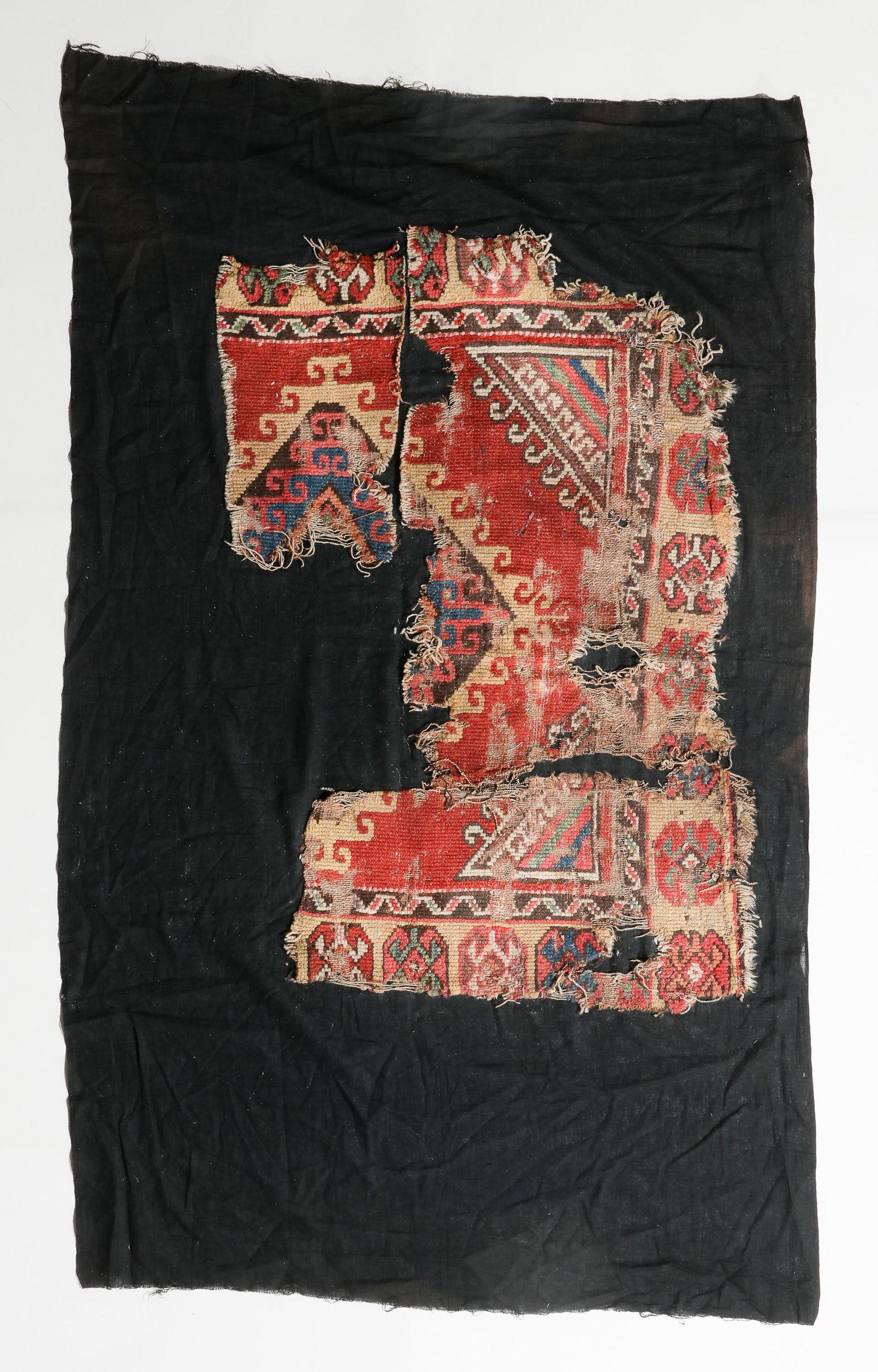 17th/18th C. Konya Rug Fragment, Central Anatolia (1 of 3)