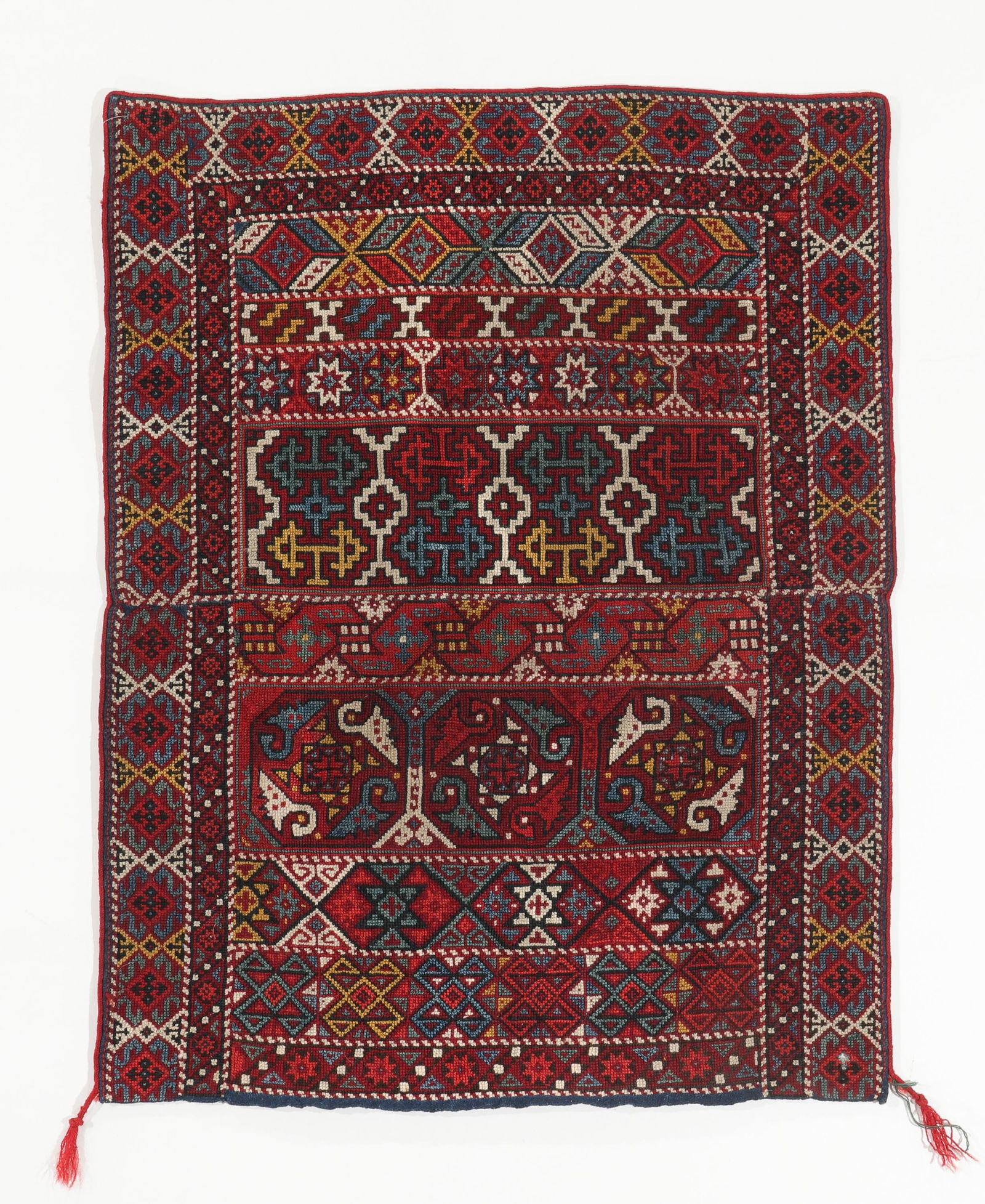 Armenian Petit Point Apron, Southeast Anatolia, 19th C. (1 of 4)