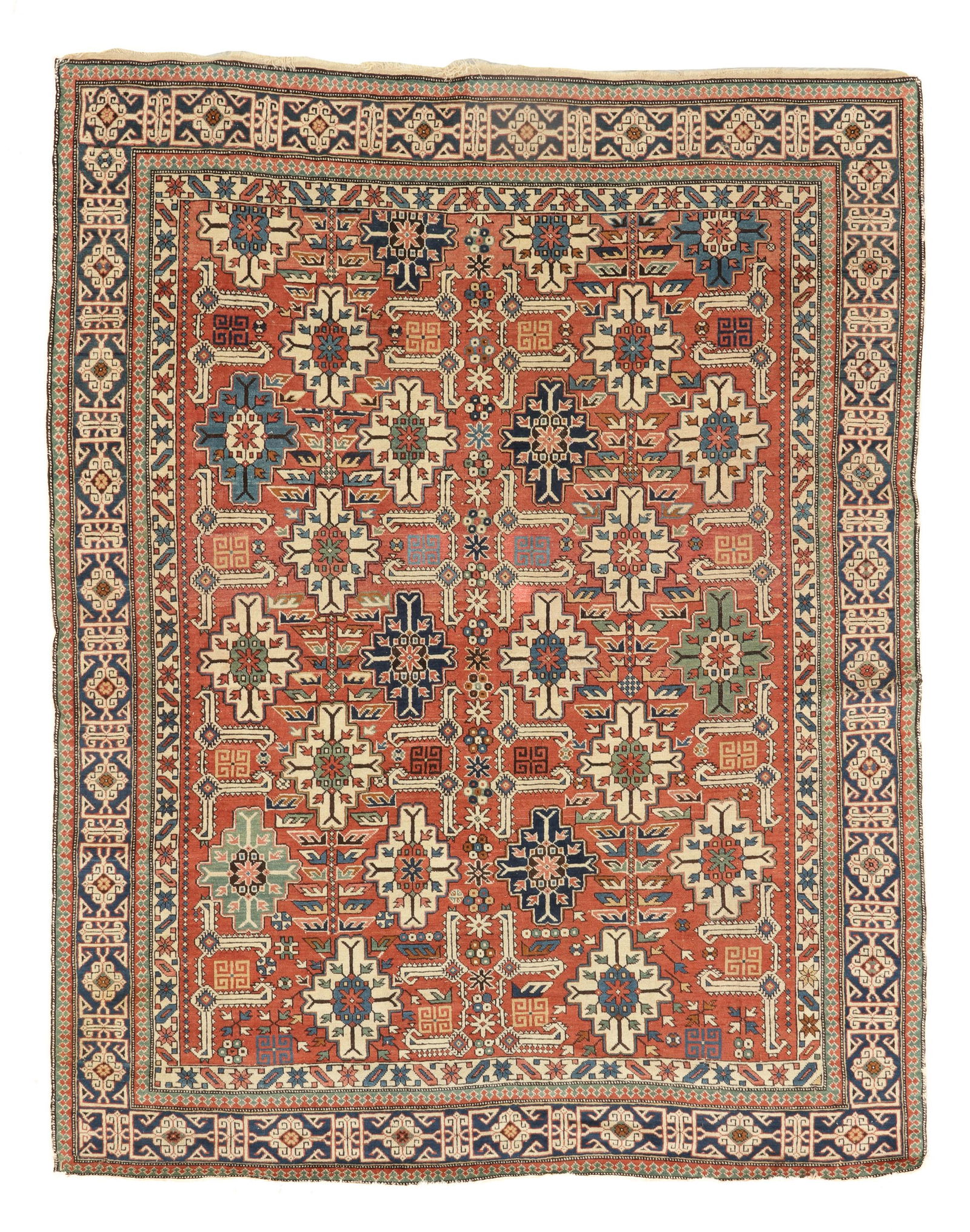Fine Shirvan Rug, Caucasus, Ca. 1875, 4'9'' x 6'0'' (1 of 4)