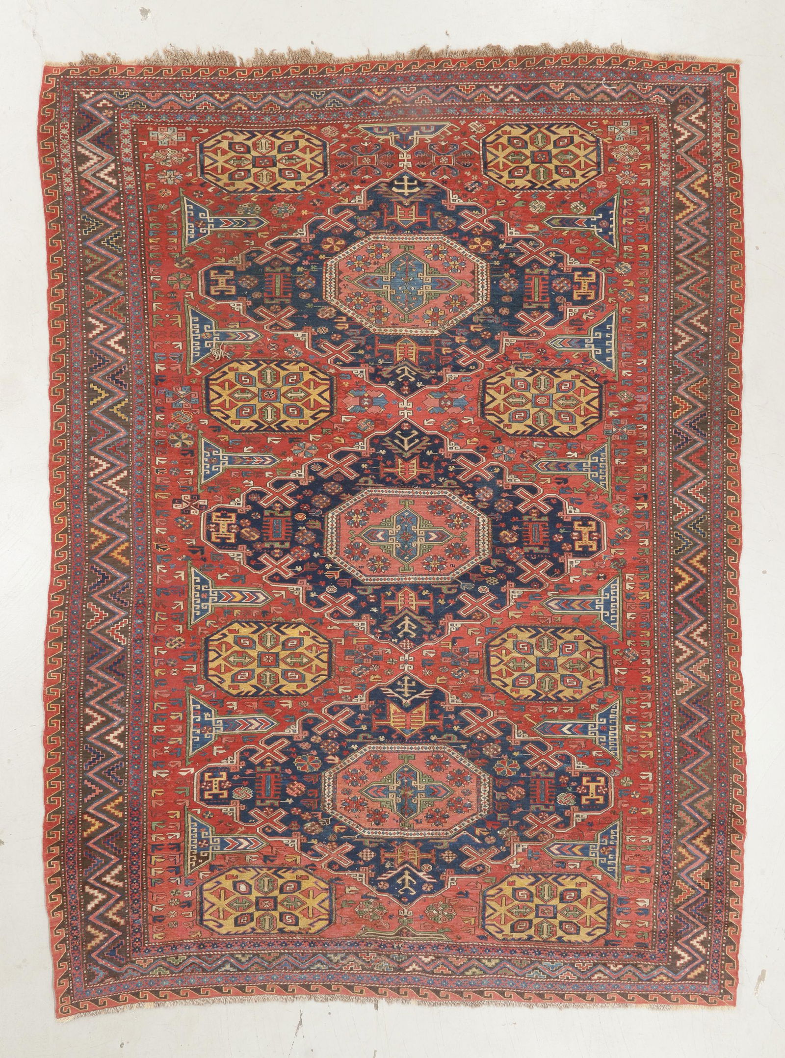 Sumak Rug, Caucasus, Ca. 1875, 6'7'' x 9'3'' (1 of 5)