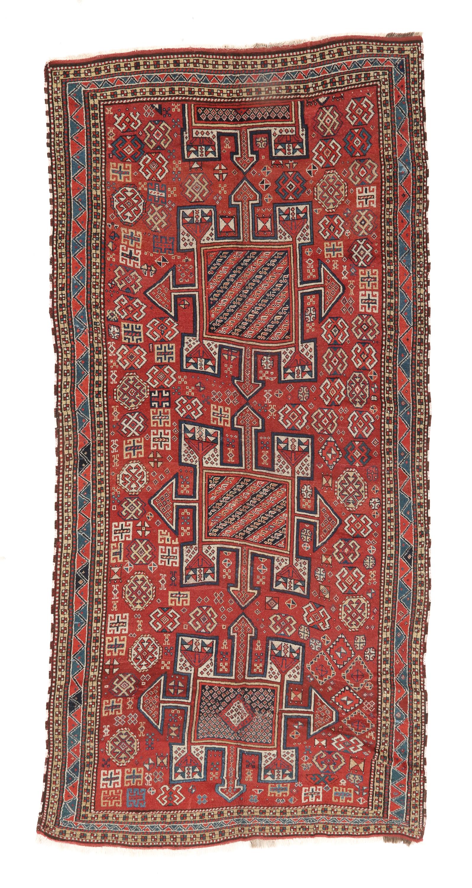 Quchan Kurd Rug, NE Persia, Ca. 1875, 5'7'' x 11'6'' (1 of 4)