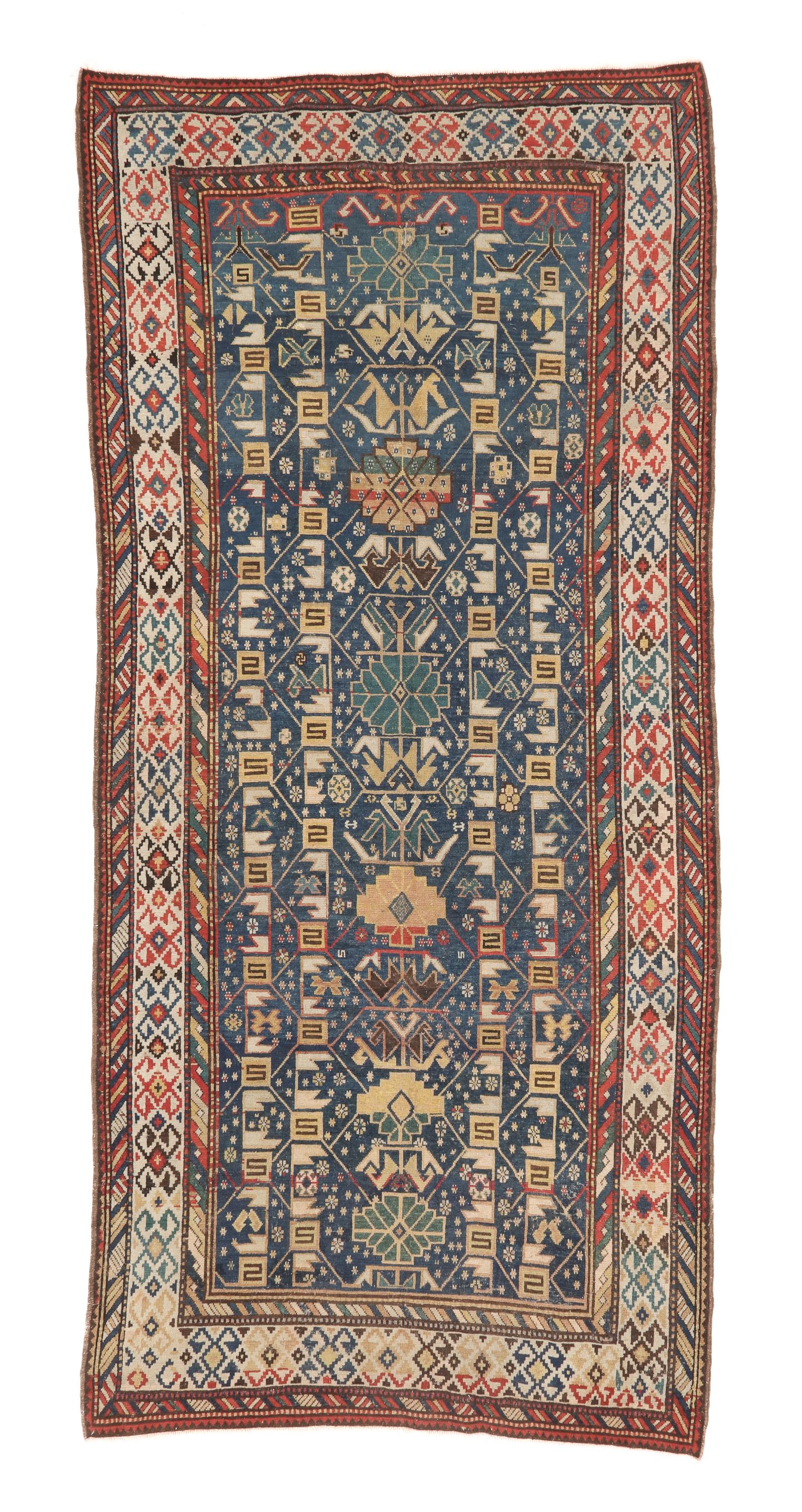 Derbent Rug, Caucasus, Ca. 1875, 5'0'' x 11'5'' (1 of 5)