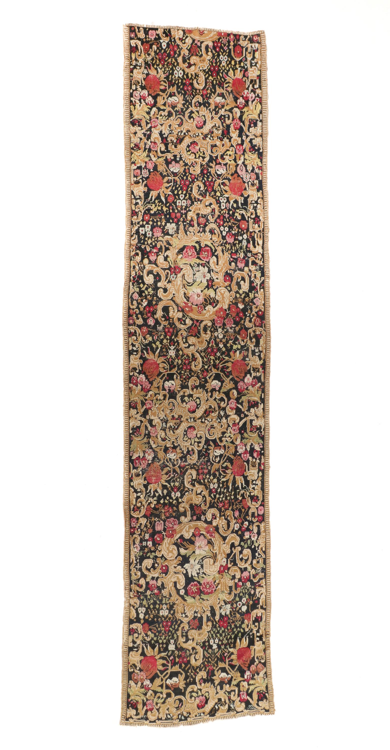 Karabagh Rug, Caucasus, Ca. 1875, 4'1'' x 18'7'' (1 of 6)