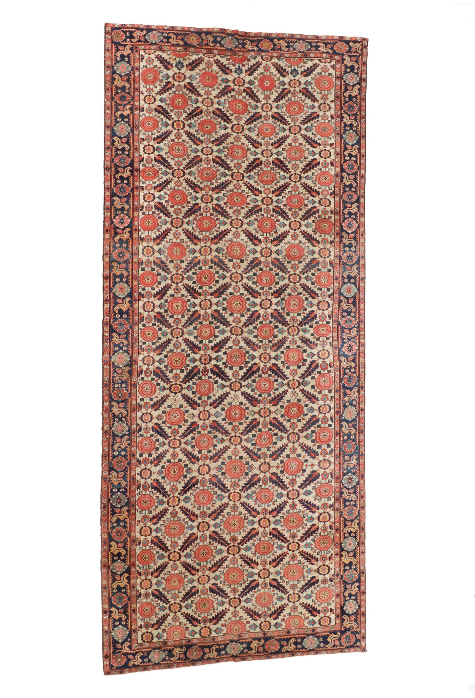 Bakshaish Rug, Persia, Ca. 1875, 7'10'' x 18'7'' (1 of 4)