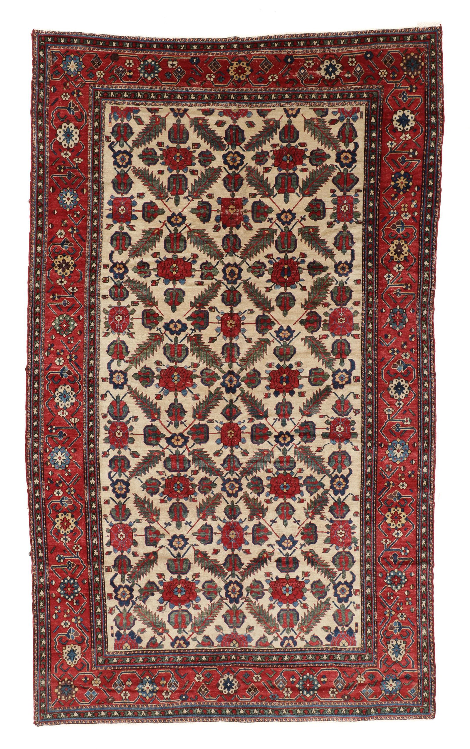 Fine NW Persian Shahsevan Rug, Ca. 1900, 9'1'' x 15'6'' (1 of 5)