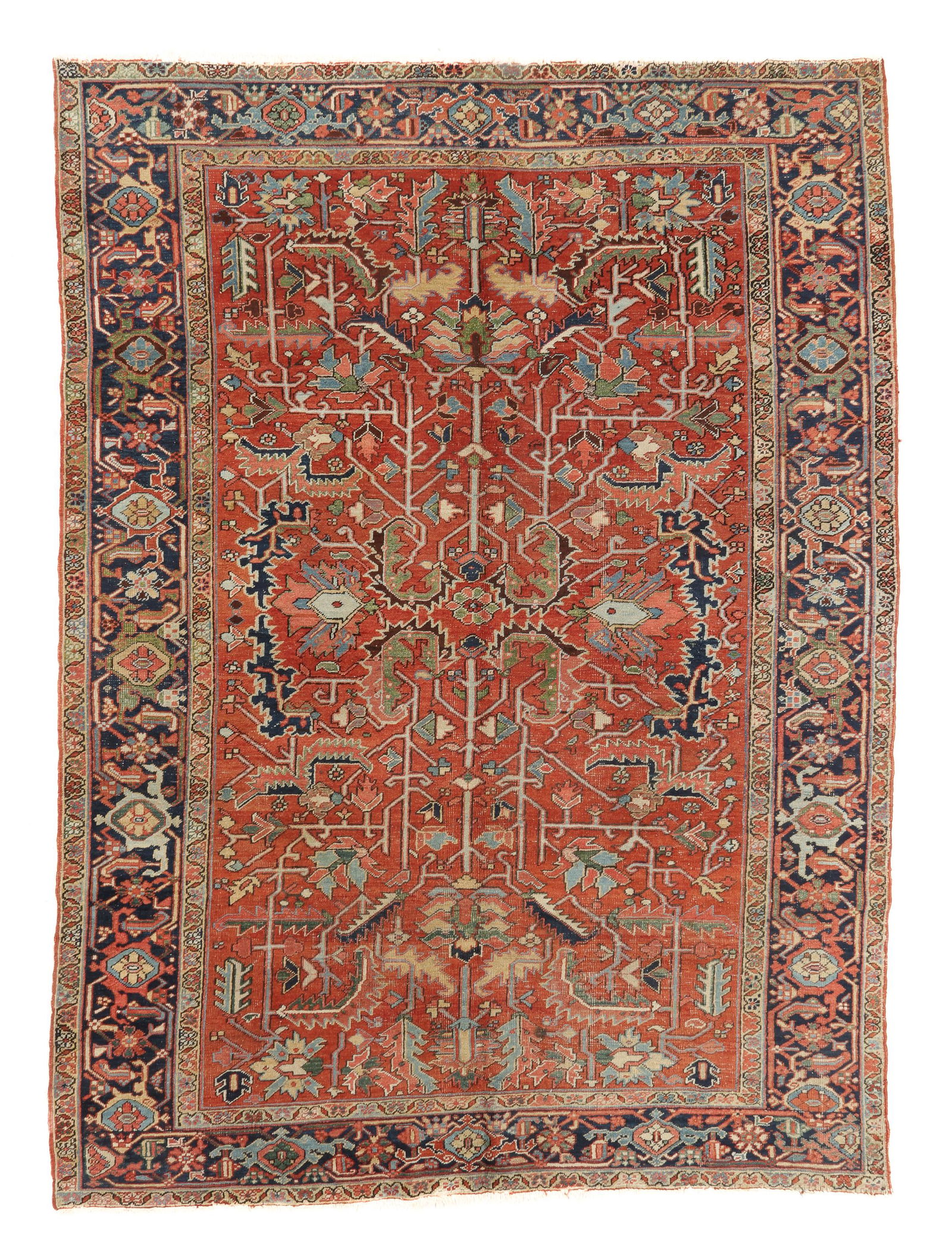 Heriz Rug, Persia, Ca. 1900, 7'10'' x 10'7'' (1 of 4)