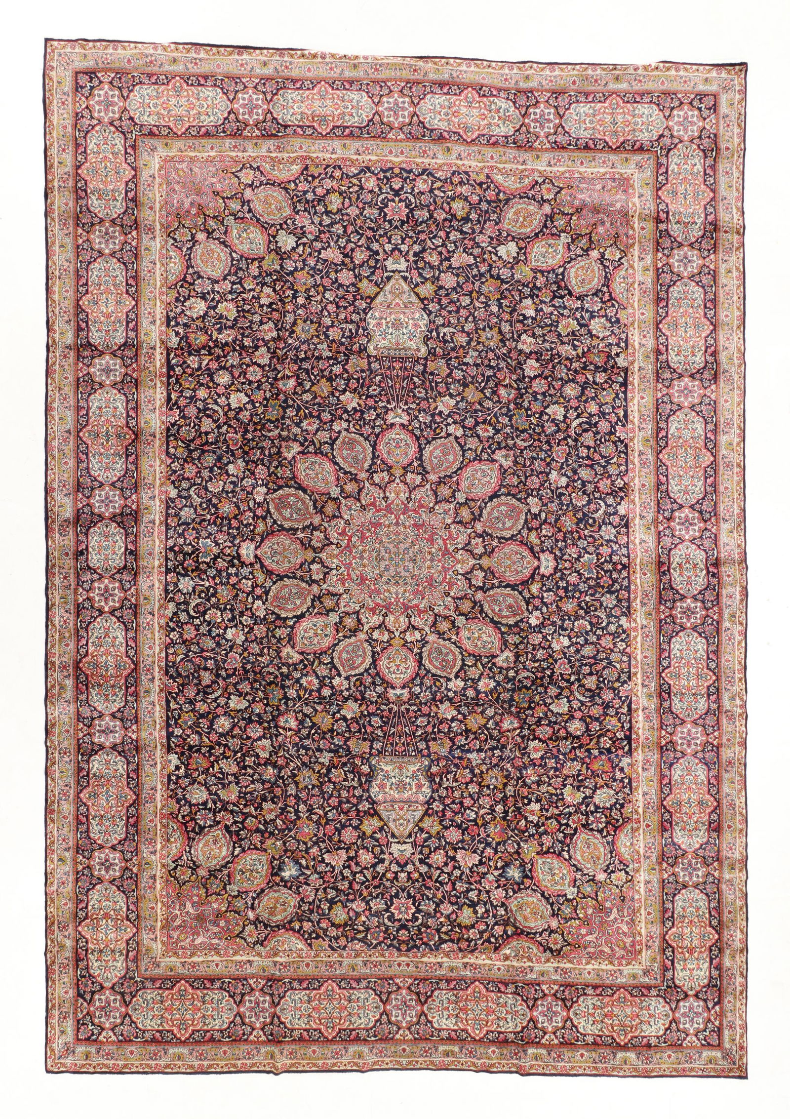 Fine Mansion Size Kerman Ardabil Rug, Persia, 11'10'' x 17'1'' (1 of 4)