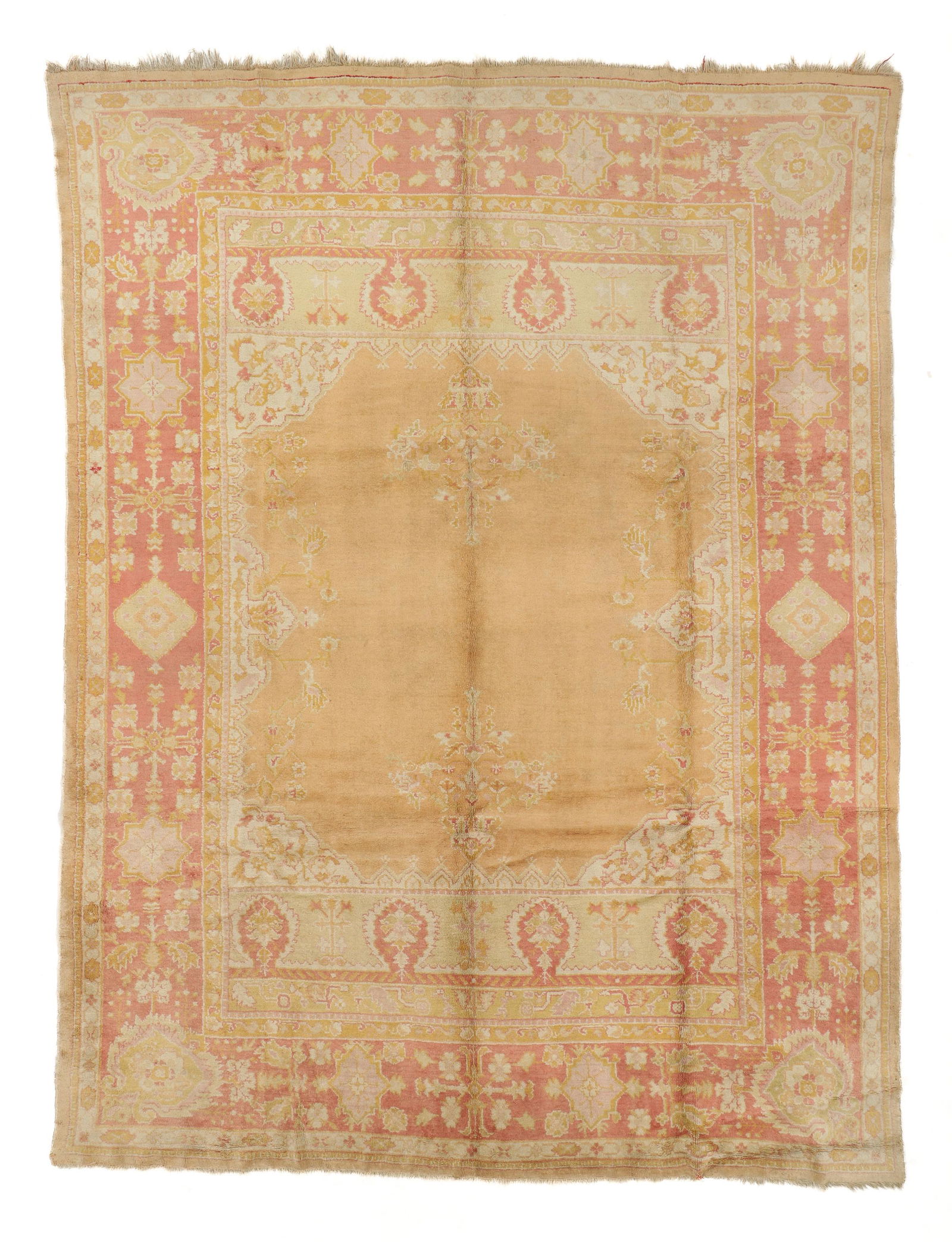 Oushak Rug, Turkey, Ca. 1900, 9'10'' x 12'9'' (1 of 5)