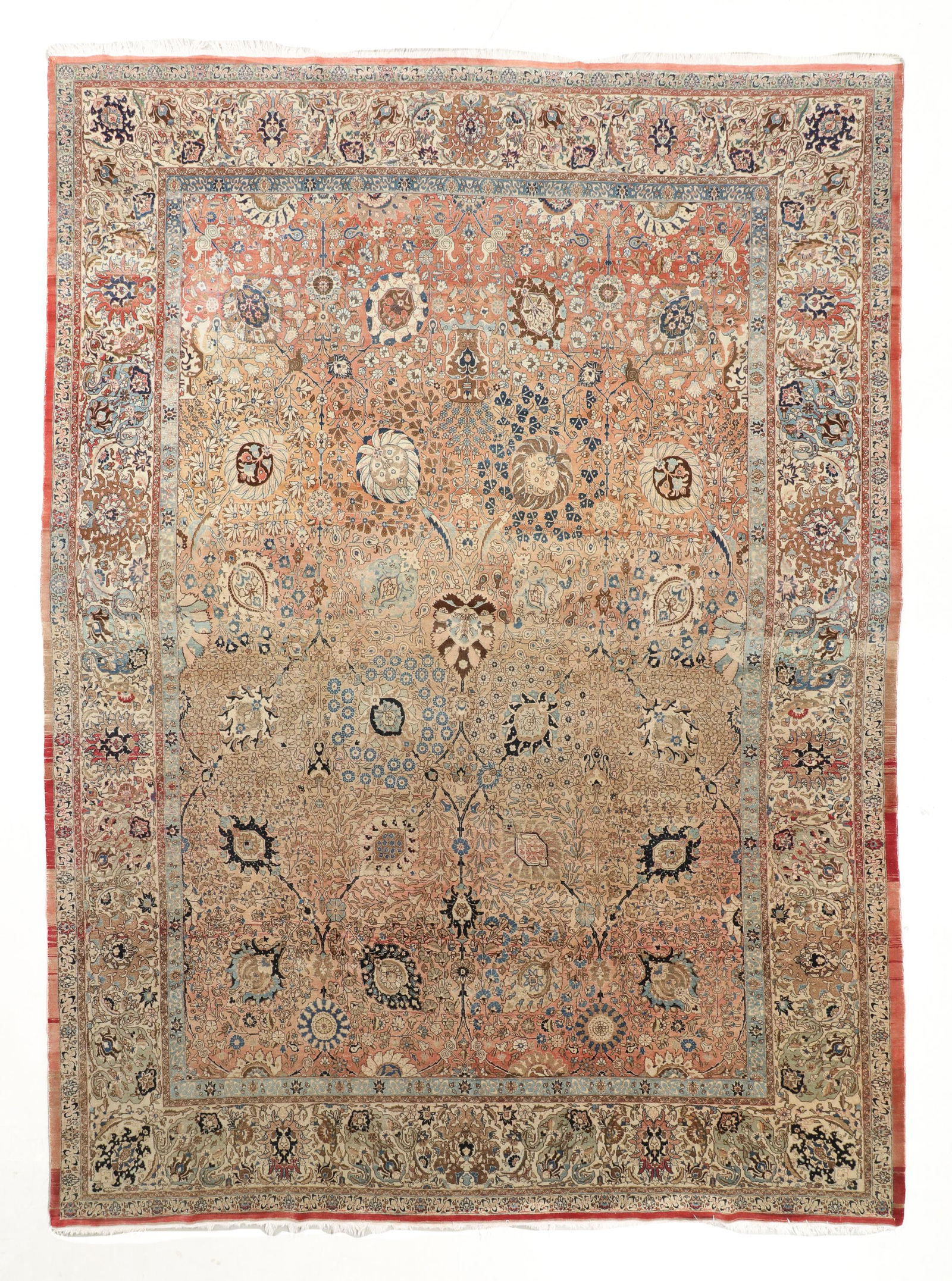 Tabriz Rug, Persia, Early 20th C., 10'10'' x 14'10'' (1 of 4)