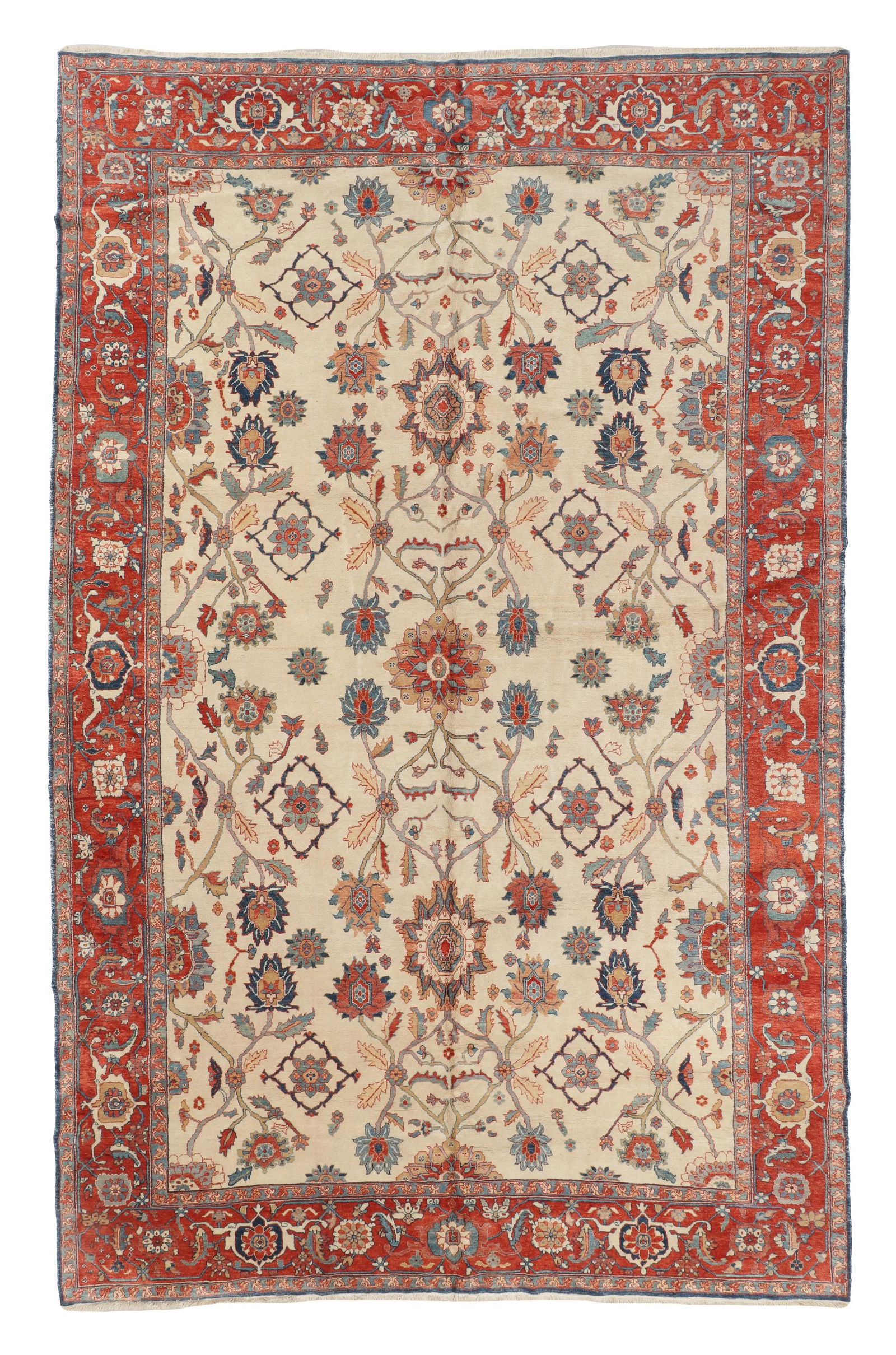 Vintage Aras Serapi Rug, Turkey, 9'10'' x 15'6'' (1 of 4)
