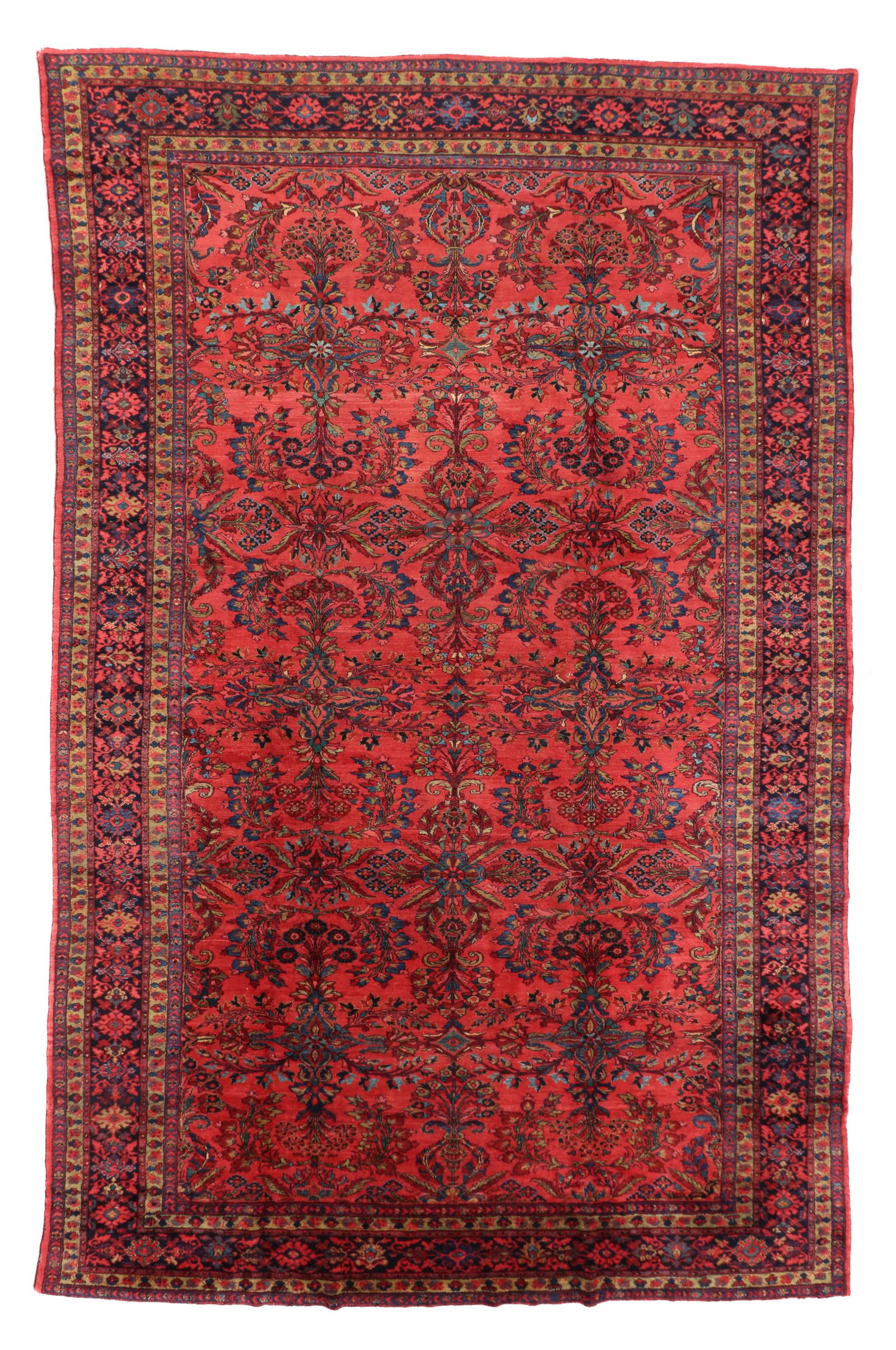 Lilihan Rug, Persia, Ca. 1920, 11'0"' x 16'11'': Lilihan Rug, Persia, Ca. 1920, 11'0" x 16'11'' (335 x 516 cm). Weight: 111 lbs. Material: wool pile, cotton warp, cotton weft. Provenance: The Dardashti Collection.