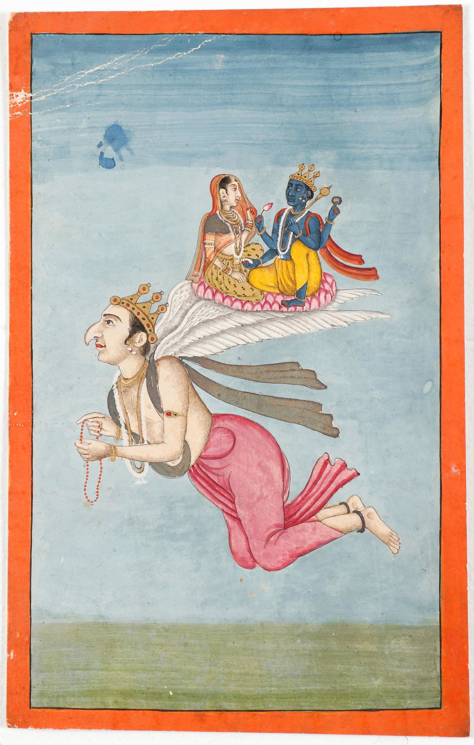 Antique Indian Miniature Painting (1 of 2)