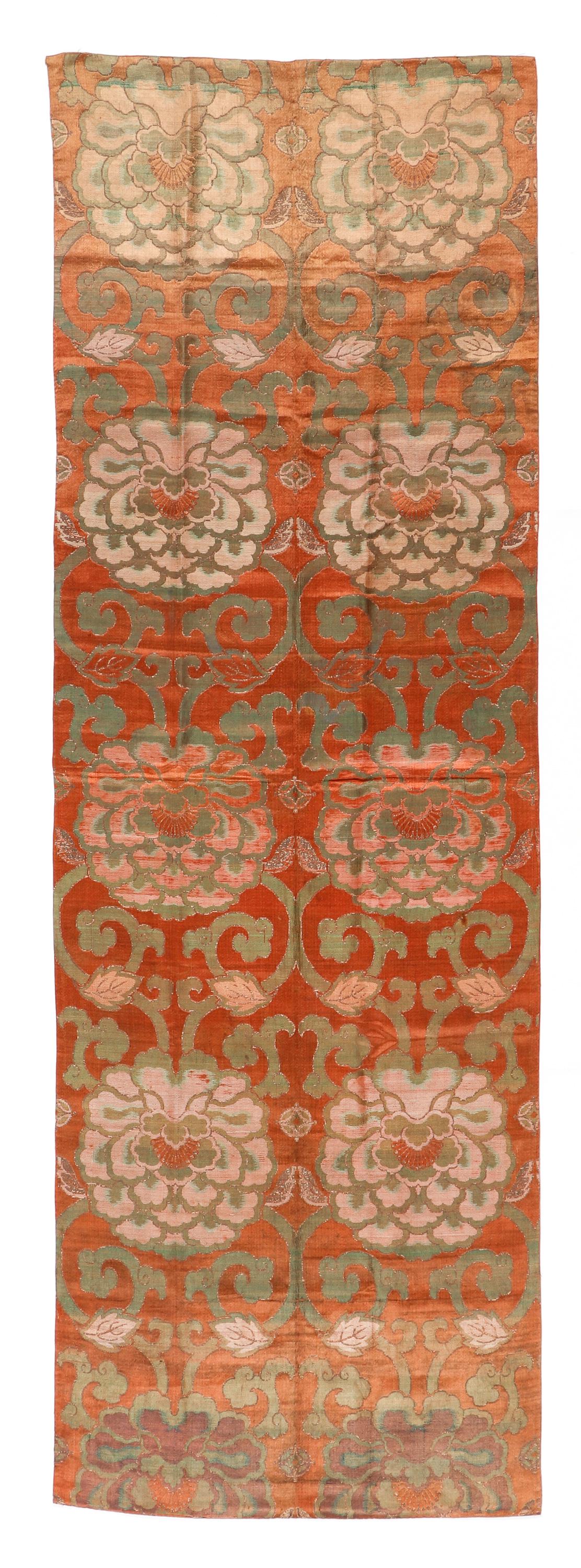 Chinese Ming Dynasty Silk Hanging (1 of 3)