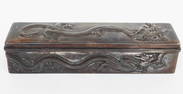 Antique Chinese Silver Dragon Box, Wang Hing and Co., Hong Kong