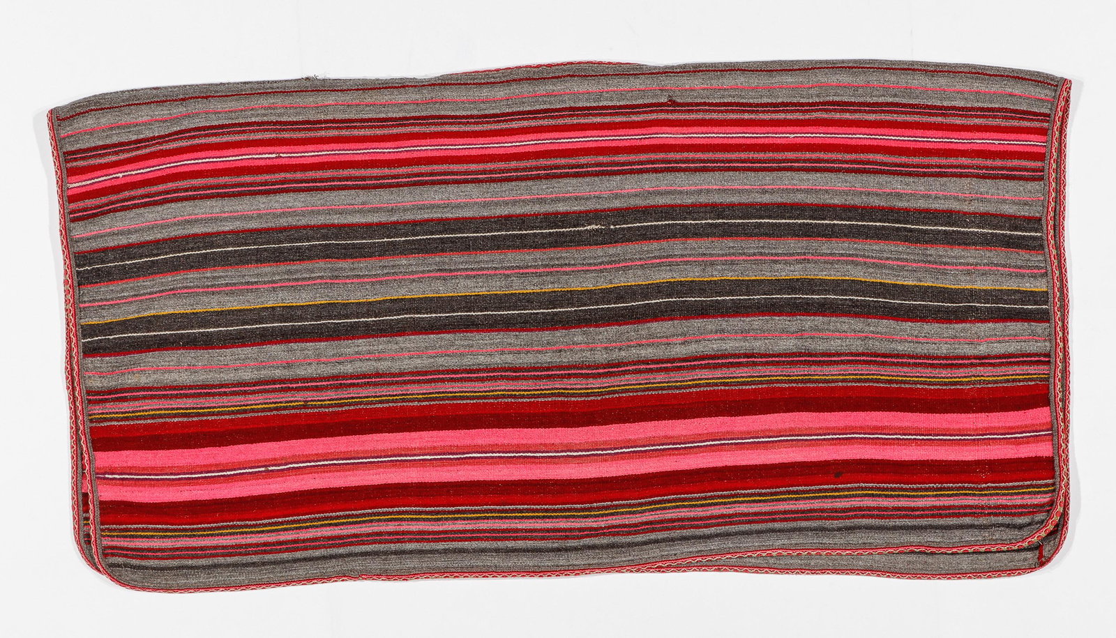 Rare Taquile Island Poncho, Lake Titicaca, Mid 20th C.: Rare Taquile Island Poncho, Lake Titicaca, Mid 20th C. From the Collection of David Kenny, Portsmouth, NH, and the late Kitty Higgins. Size: 50.5'' x 49 '', 128 x 124 cm (open).