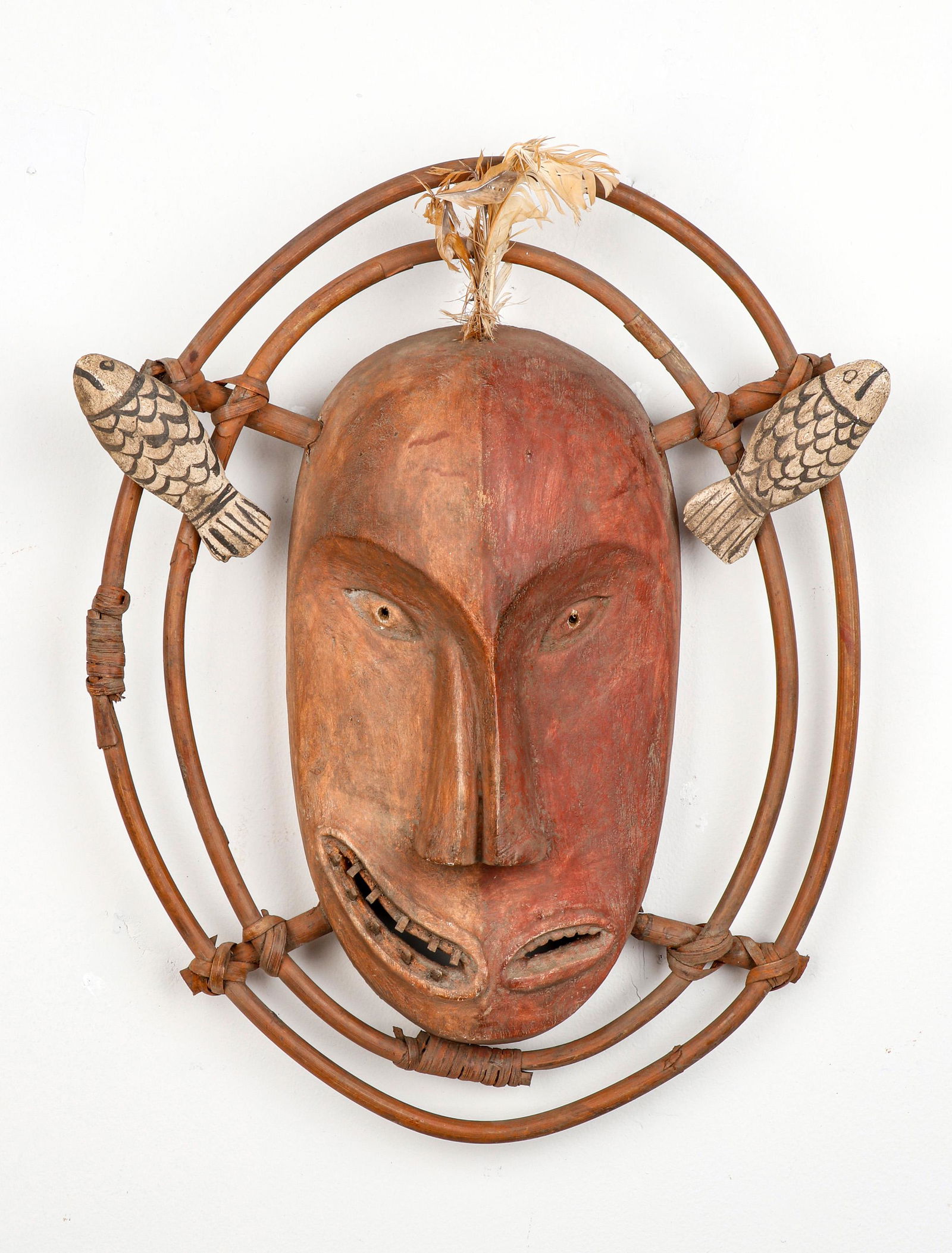 Native American Yupik Shaman's Mask, Alaska (1 of 4)