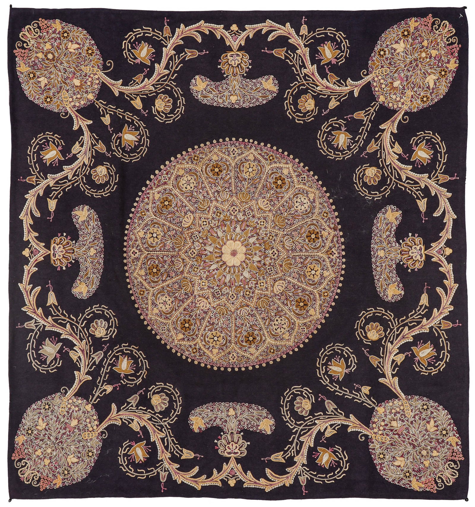 Antique Persian Rescht Embroidery (1 of 2)