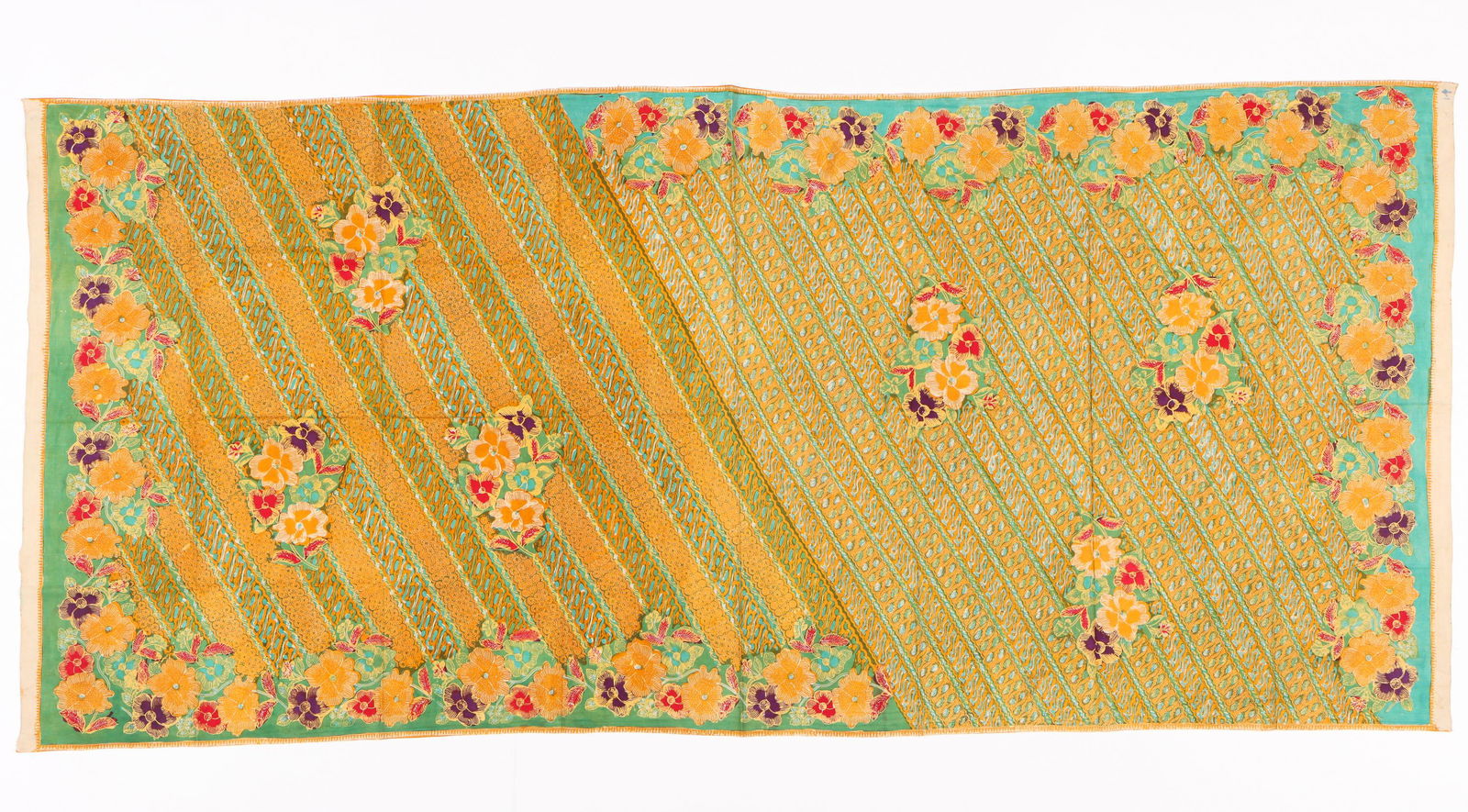 Kain Panjang, Jawa Baroe Pagi Sore, Pekalongan, Mid 20th C. (1 of 5)