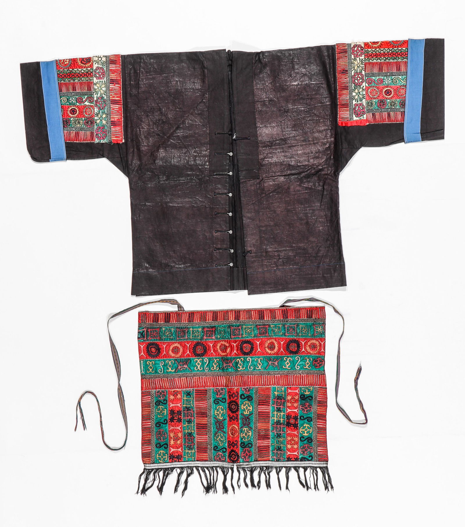 Rare Miao Festival Jacket And Loincloth, Kaili, China, Early 20th C. (1 of 4)