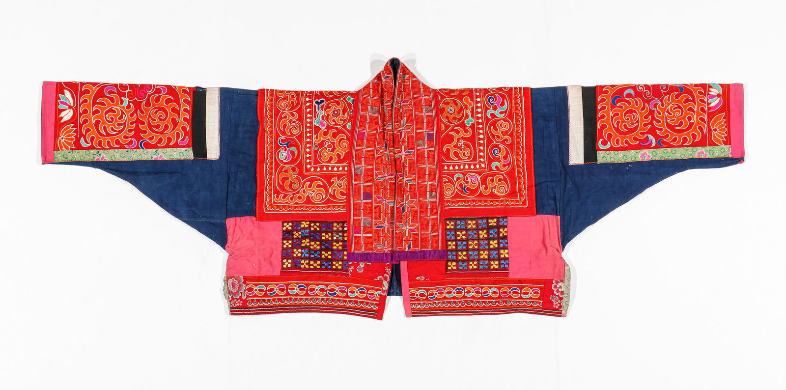 Miao Embroidered Jacket, China, 20th C. (1 of 6)