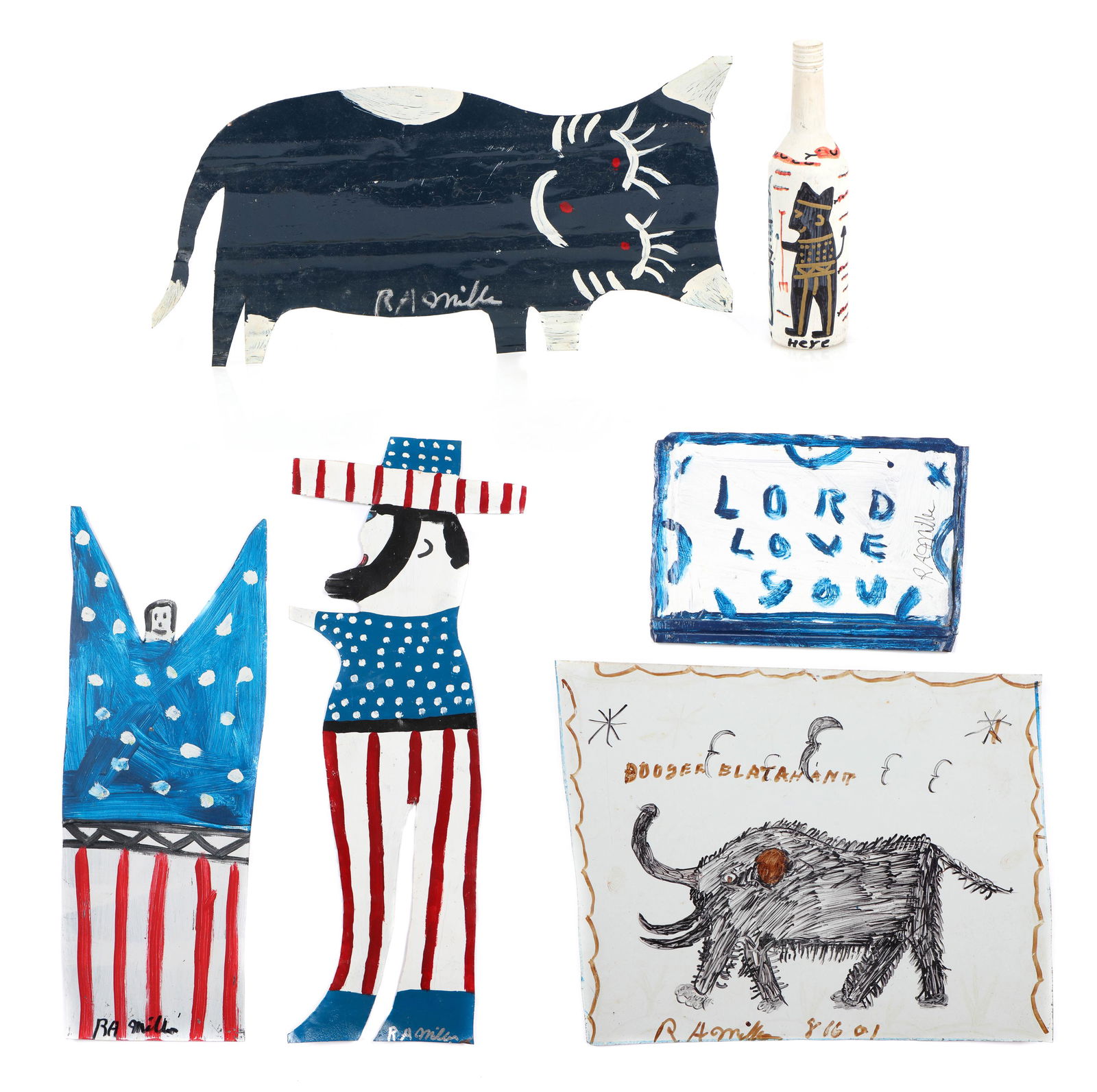 R. A. Miller (American, 1912-2006) 6 Works (1 of 11)